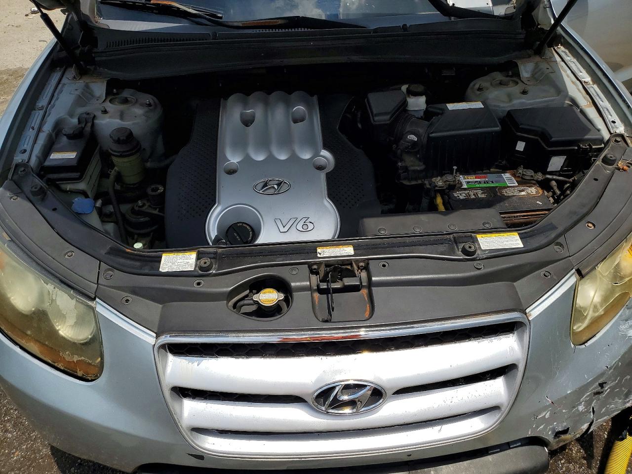 2007 Hyundai Santa Fe Gls Blue vin: 5NMSG73D07H068546