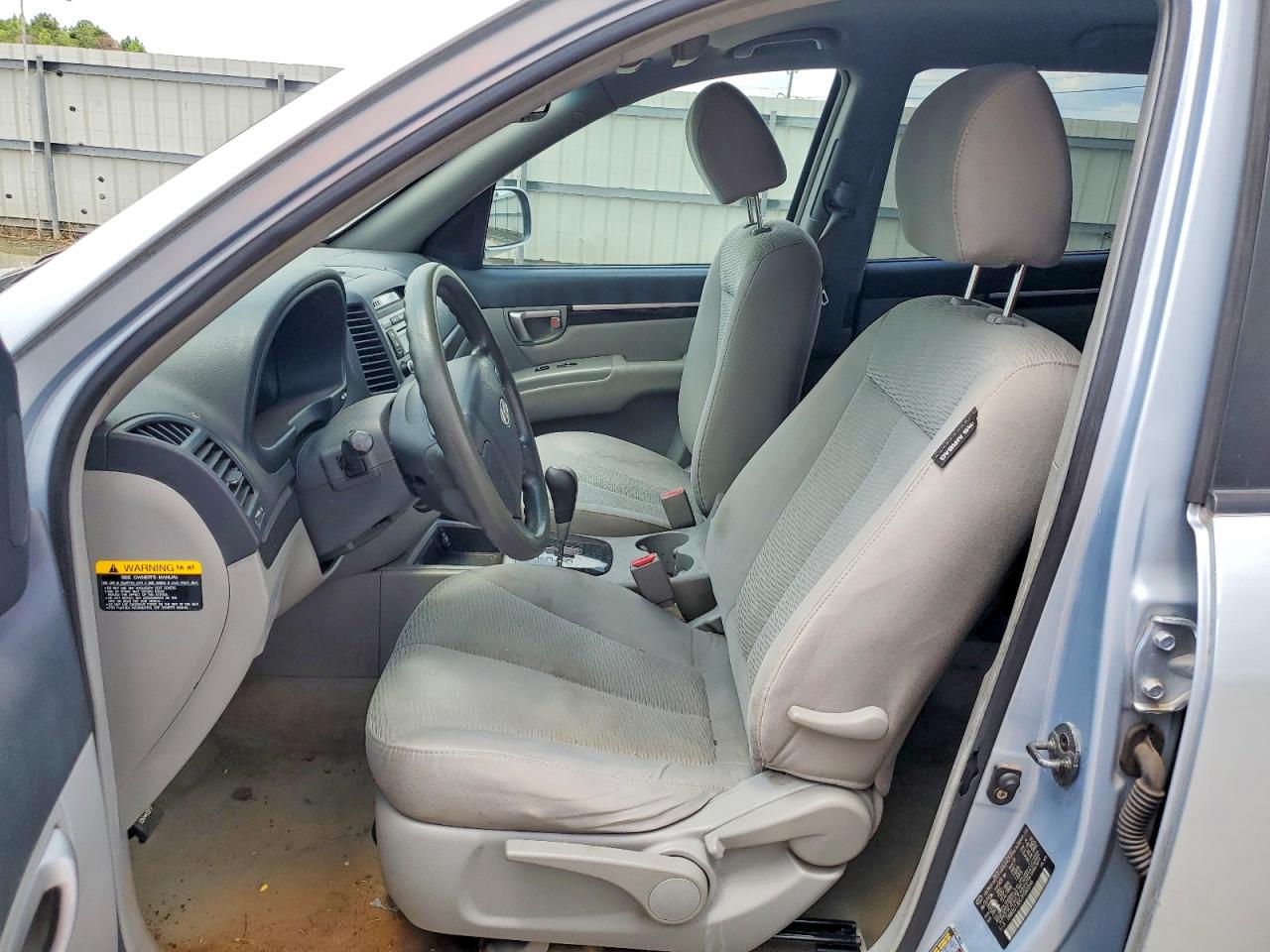 2007 Hyundai Santa Fe Gls Blue vin: 5NMSG73D07H068546