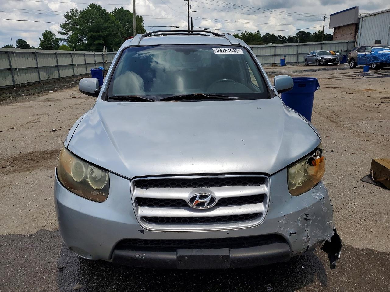 2007 Hyundai Santa Fe Gls Blue vin: 5NMSG73D07H068546
