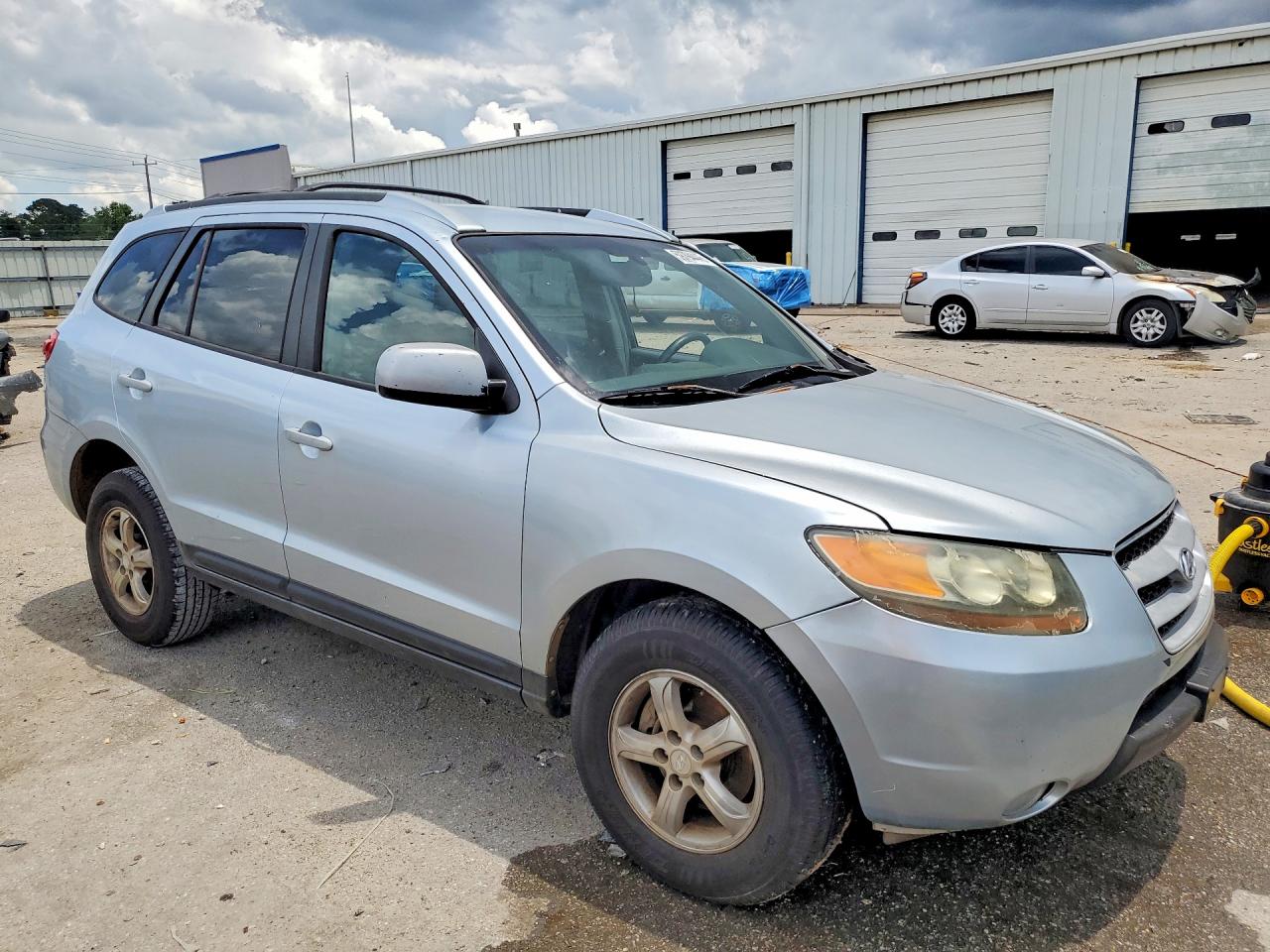 2007 Hyundai Santa Fe Gls Blue vin: 5NMSG73D07H068546