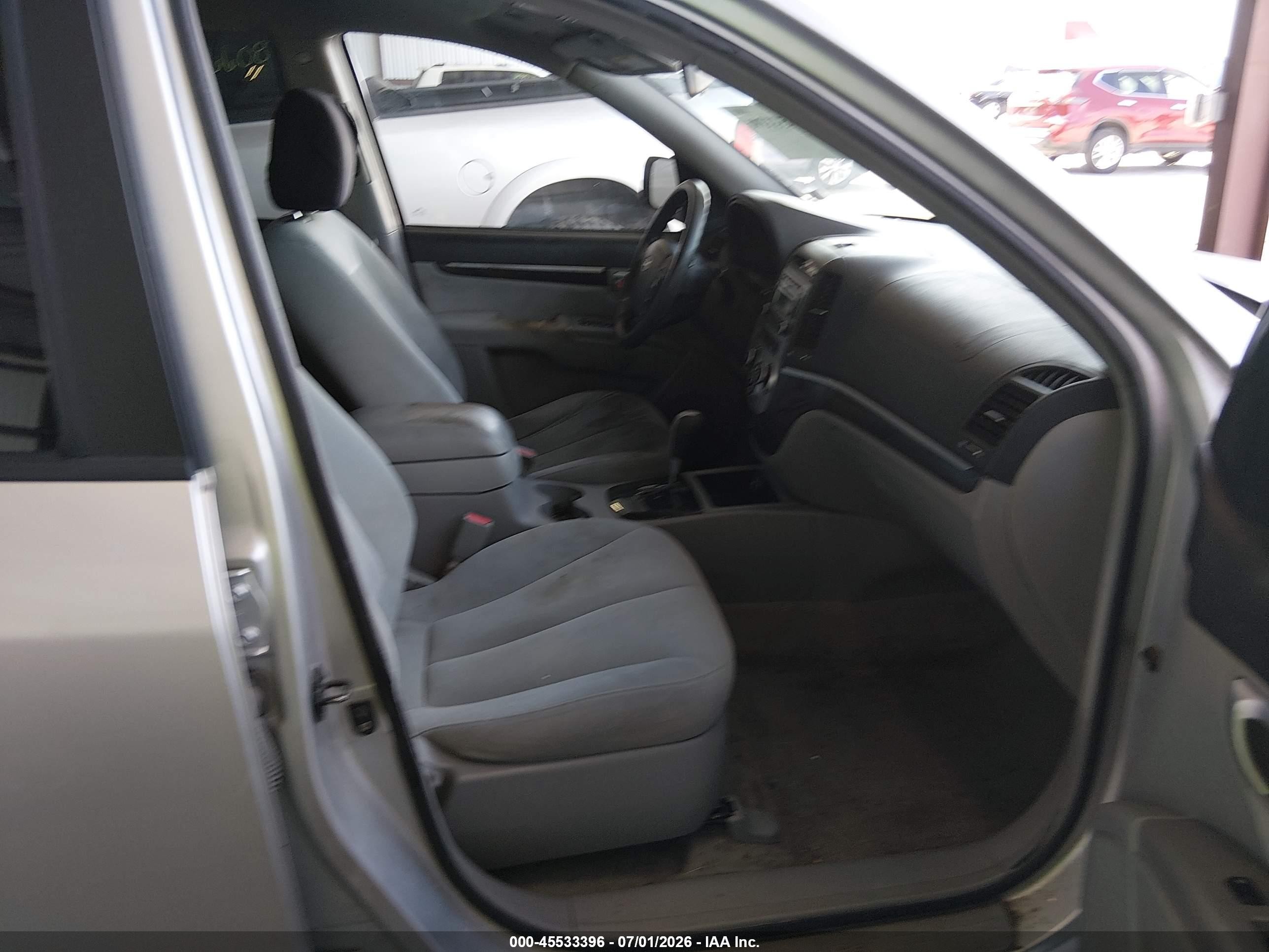 2008 Hyundai Santa Fe Gls Silver vin: 5NMSG73D08H135874