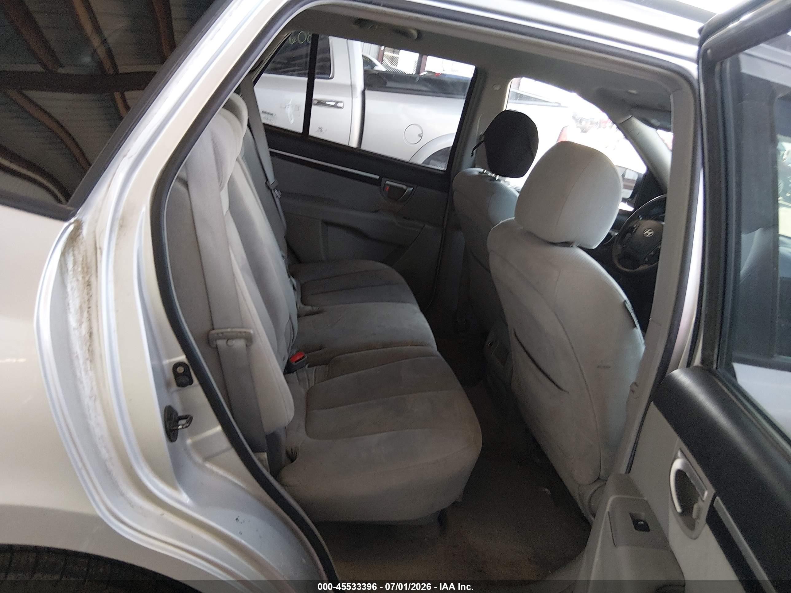 2008 Hyundai Santa Fe Gls Silver vin: 5NMSG73D08H135874