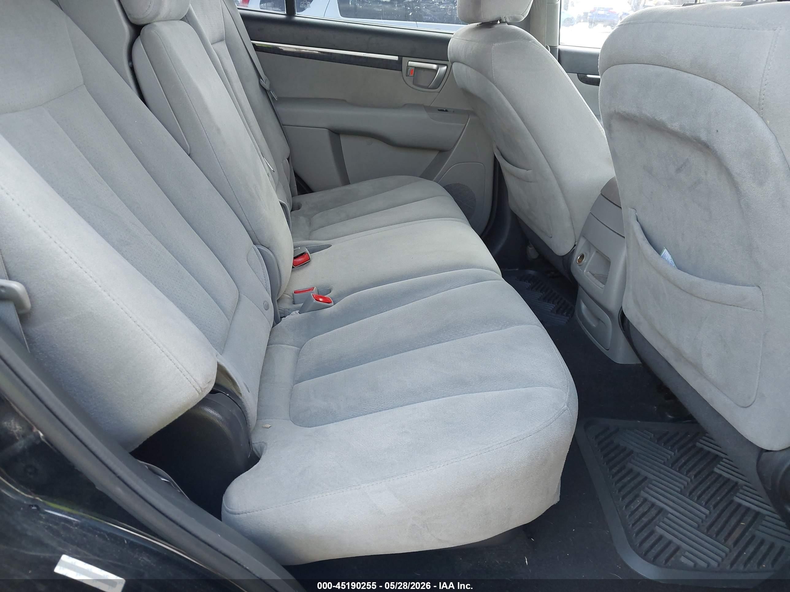 2009 Hyundai Santa Fe Gls Black vin: 5NMSG73D09H240044