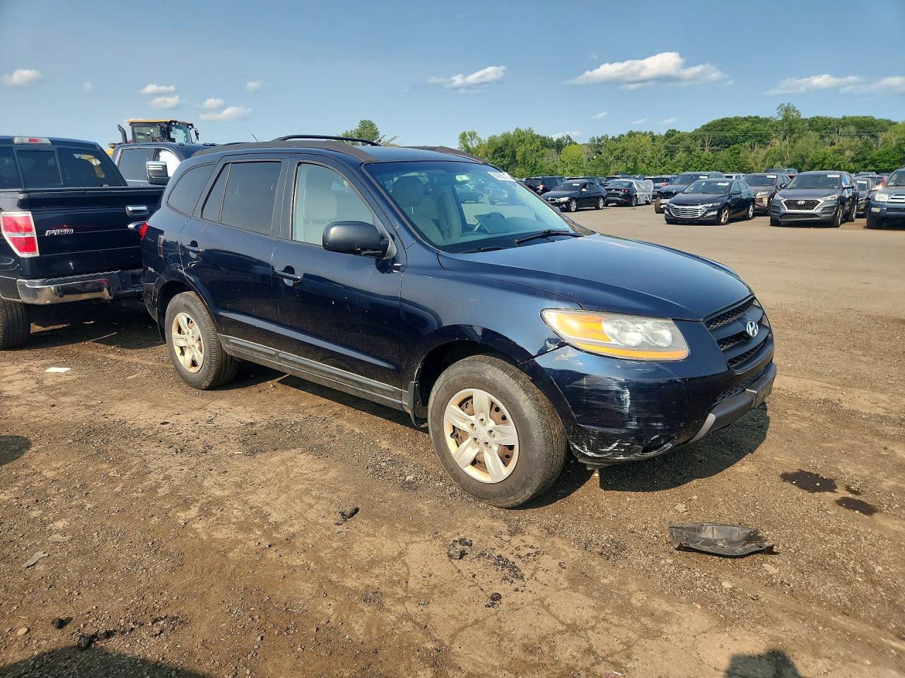 2009 Hyundai Santa Fe Gls Blue vin: 5NMSG73D09H302865