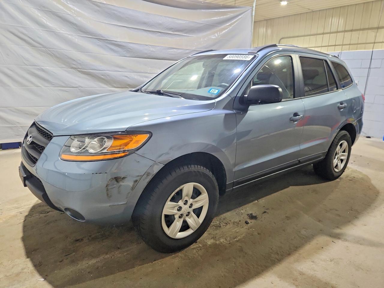 2009 Hyundai Santa Fe Gls Blue vin: 5NMSG73D09H316703