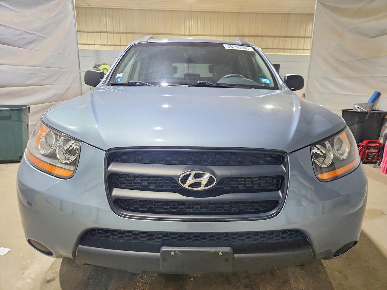 2009 Hyundai Santa Fe Gls Blue vin: 5NMSG73D09H316703