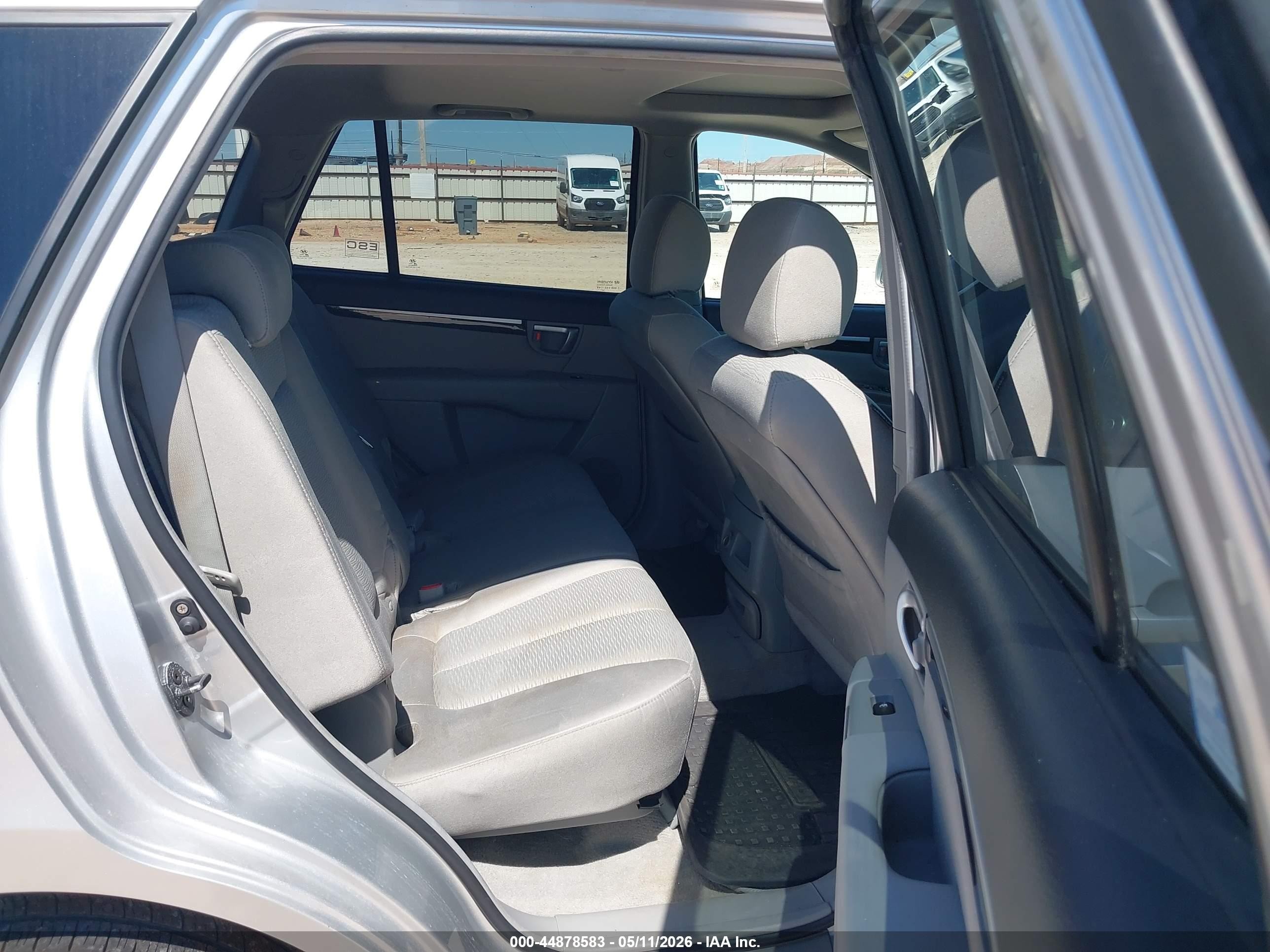 2007 Hyundai Santa Fe Gls Silver vin: 5NMSG73D17H081600