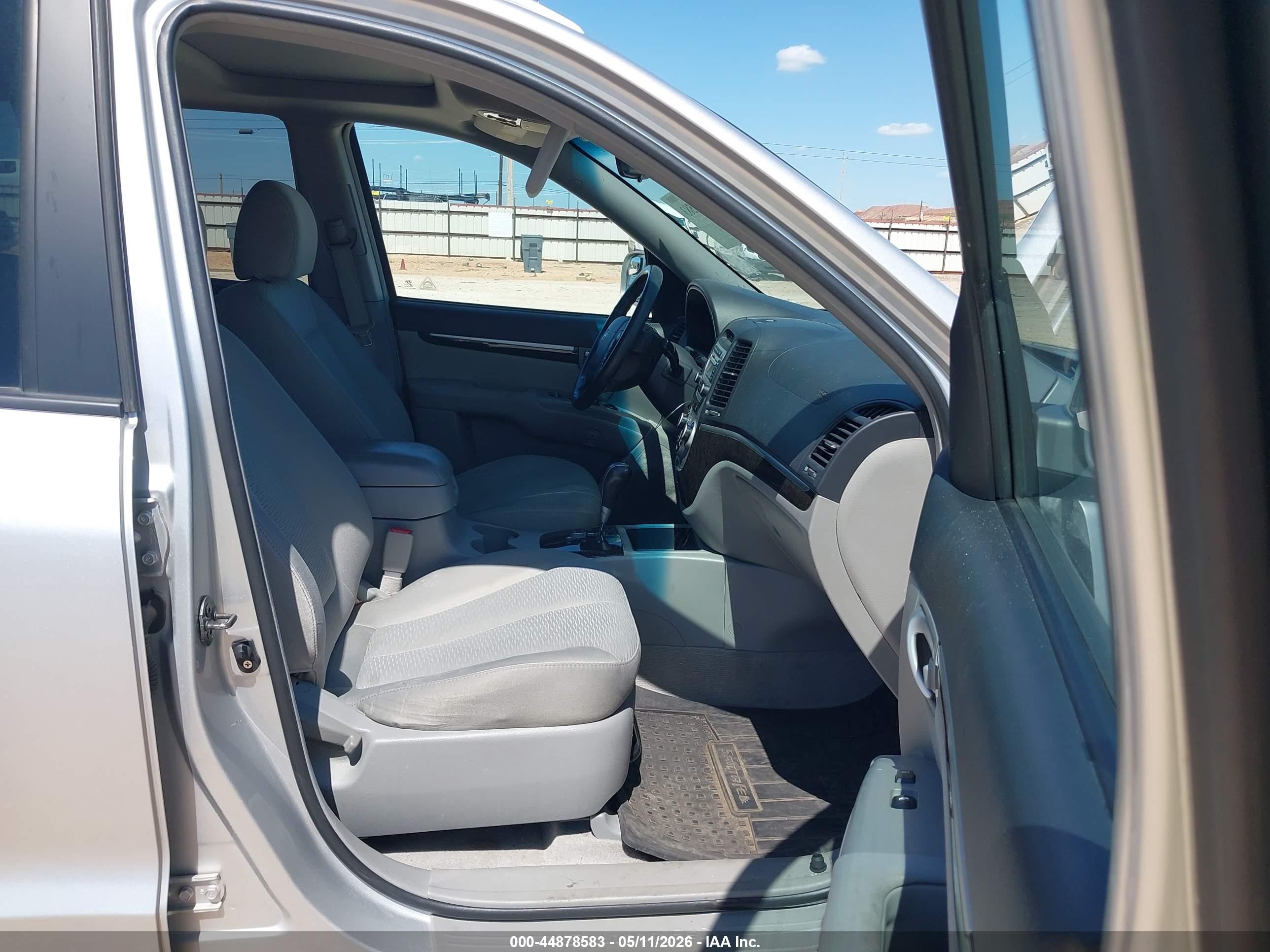 2007 Hyundai Santa Fe Gls Silver vin: 5NMSG73D17H081600