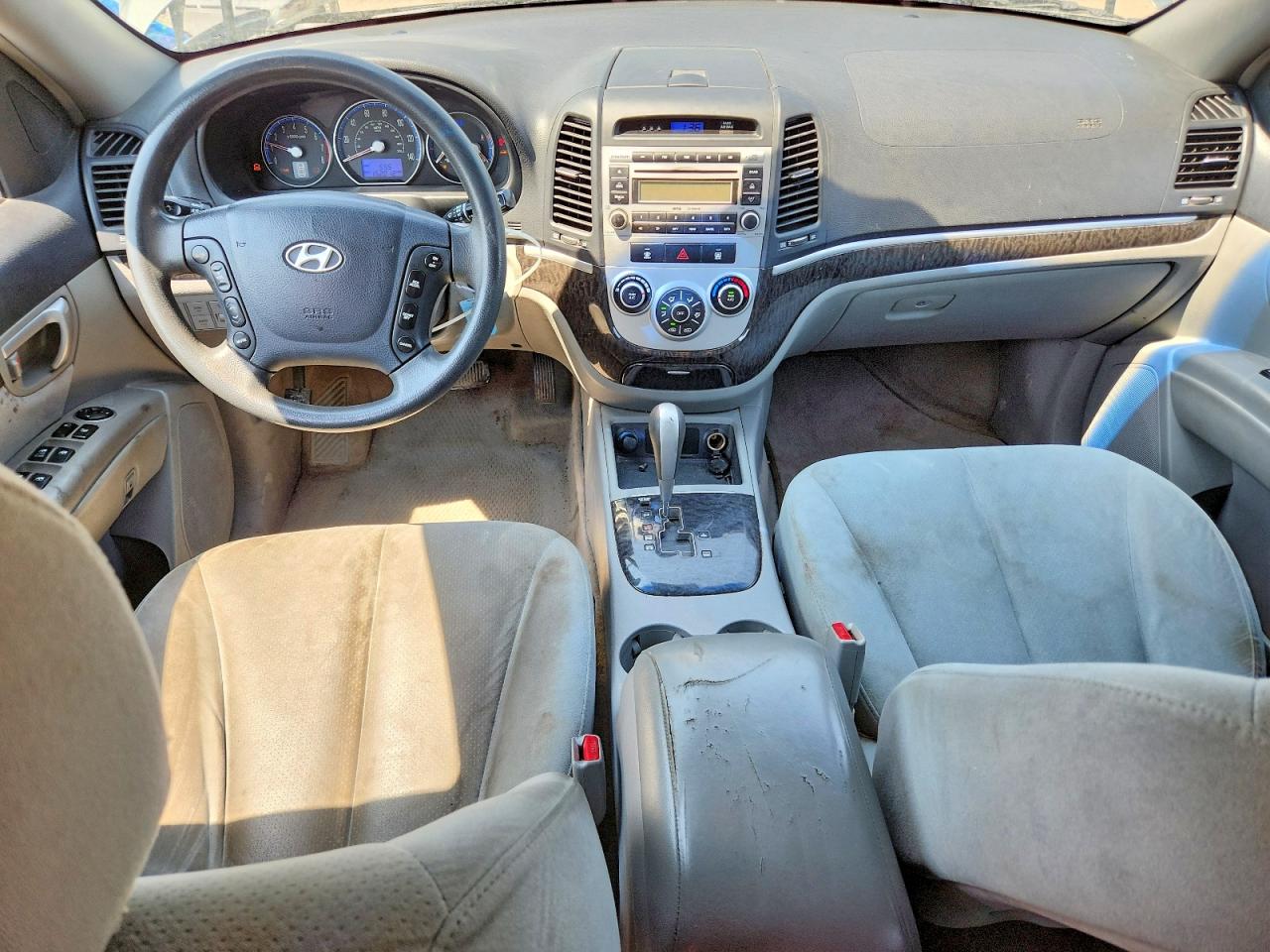 2008 Hyundai Santa Fe Gls Silver vin: 5NMSG73D18H135365