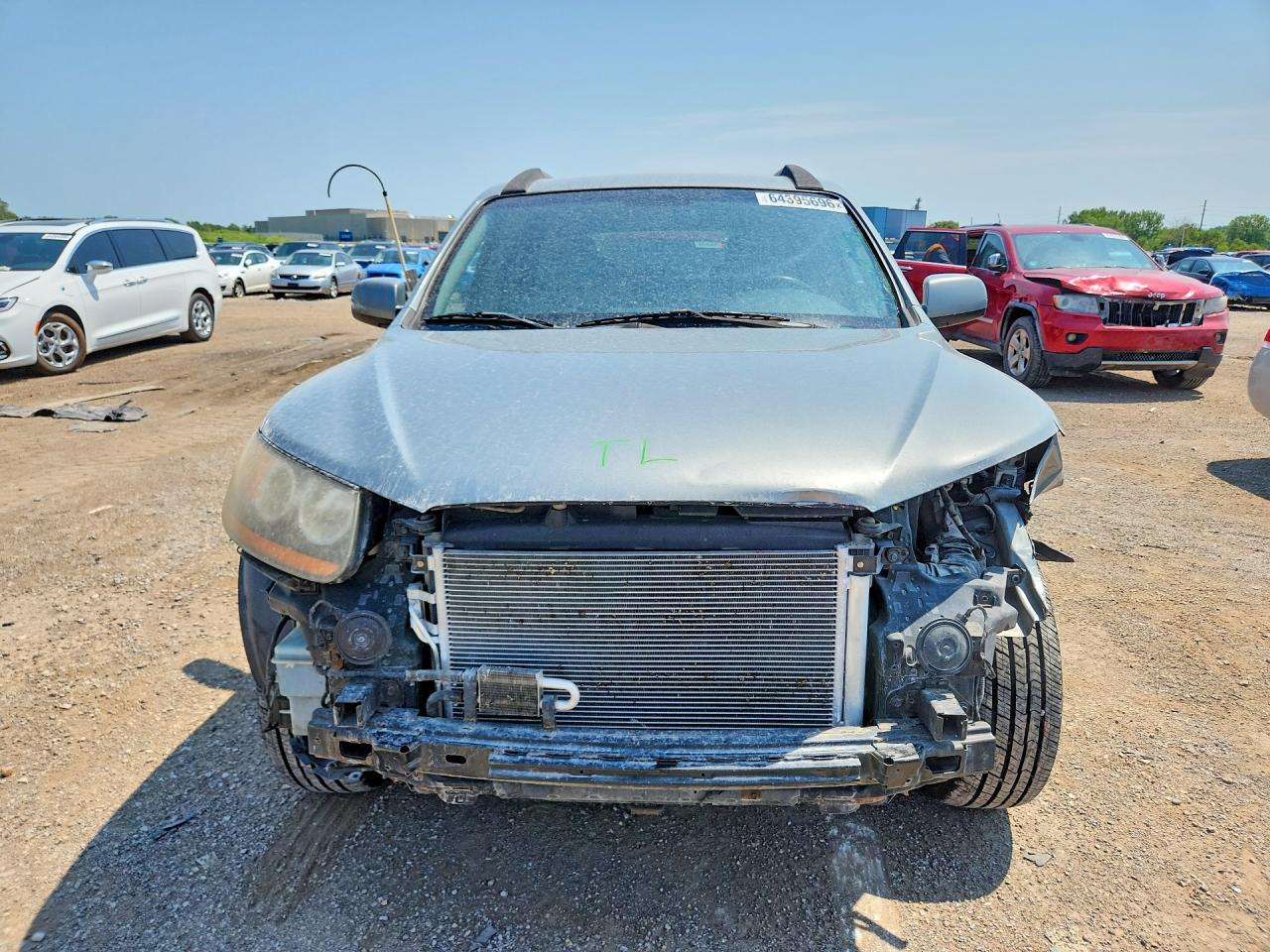 2008 Hyundai Santa Fe Gls Silver vin: 5NMSG73D18H135365