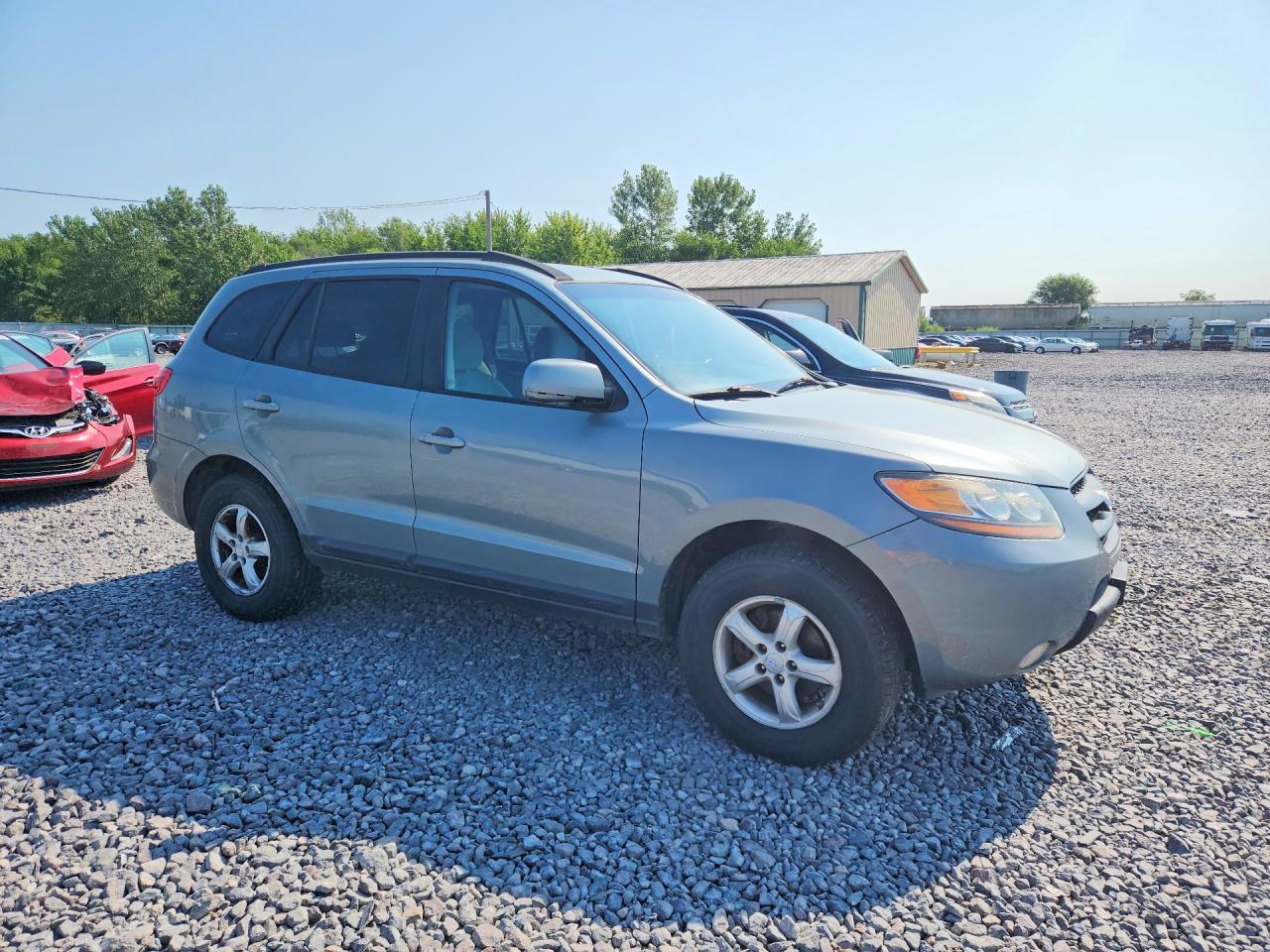 2008 Hyundai Santa Fe Gls Blue vin: 5NMSG73D18H138489