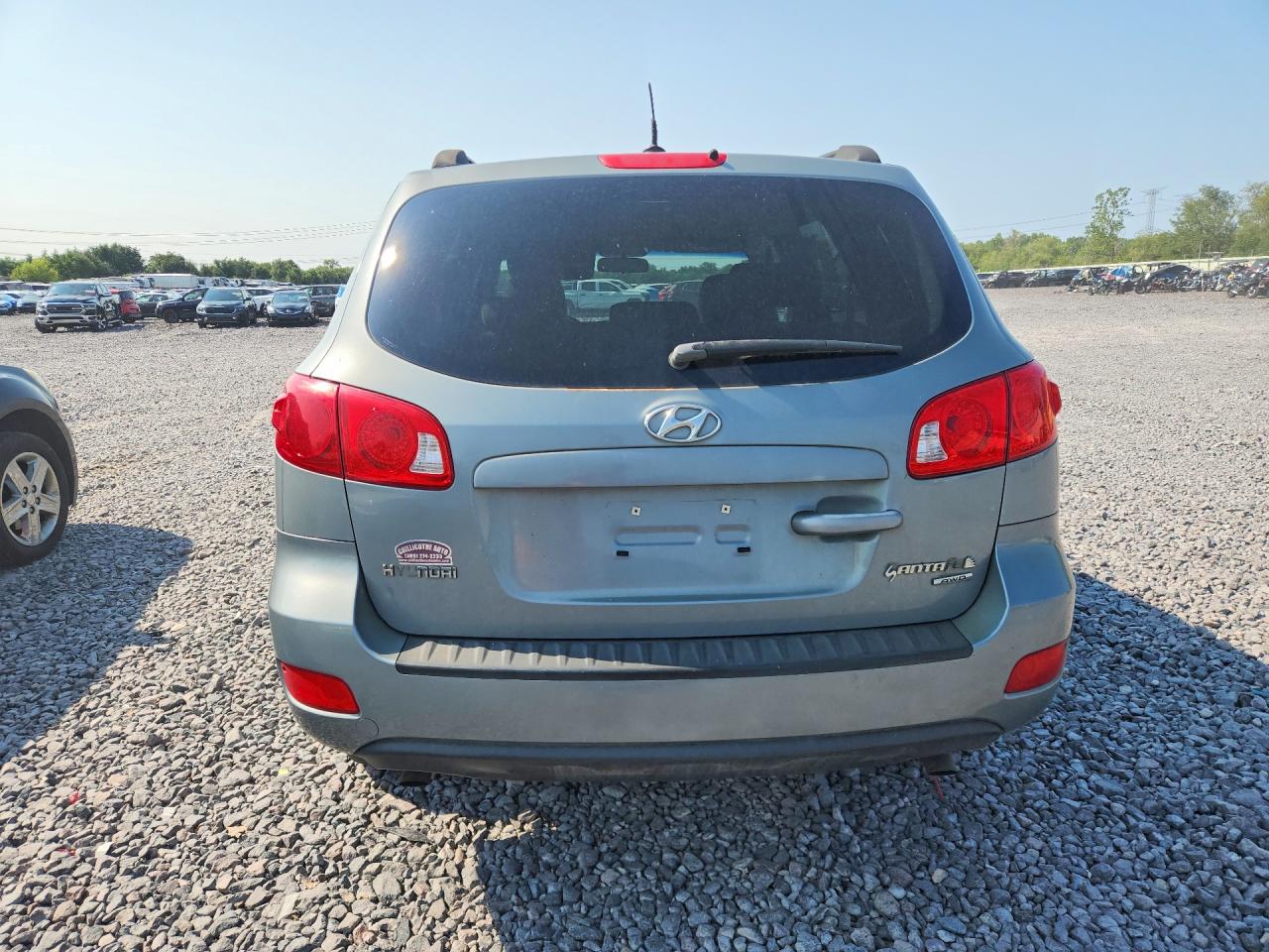 2008 Hyundai Santa Fe Gls Blue vin: 5NMSG73D18H138489