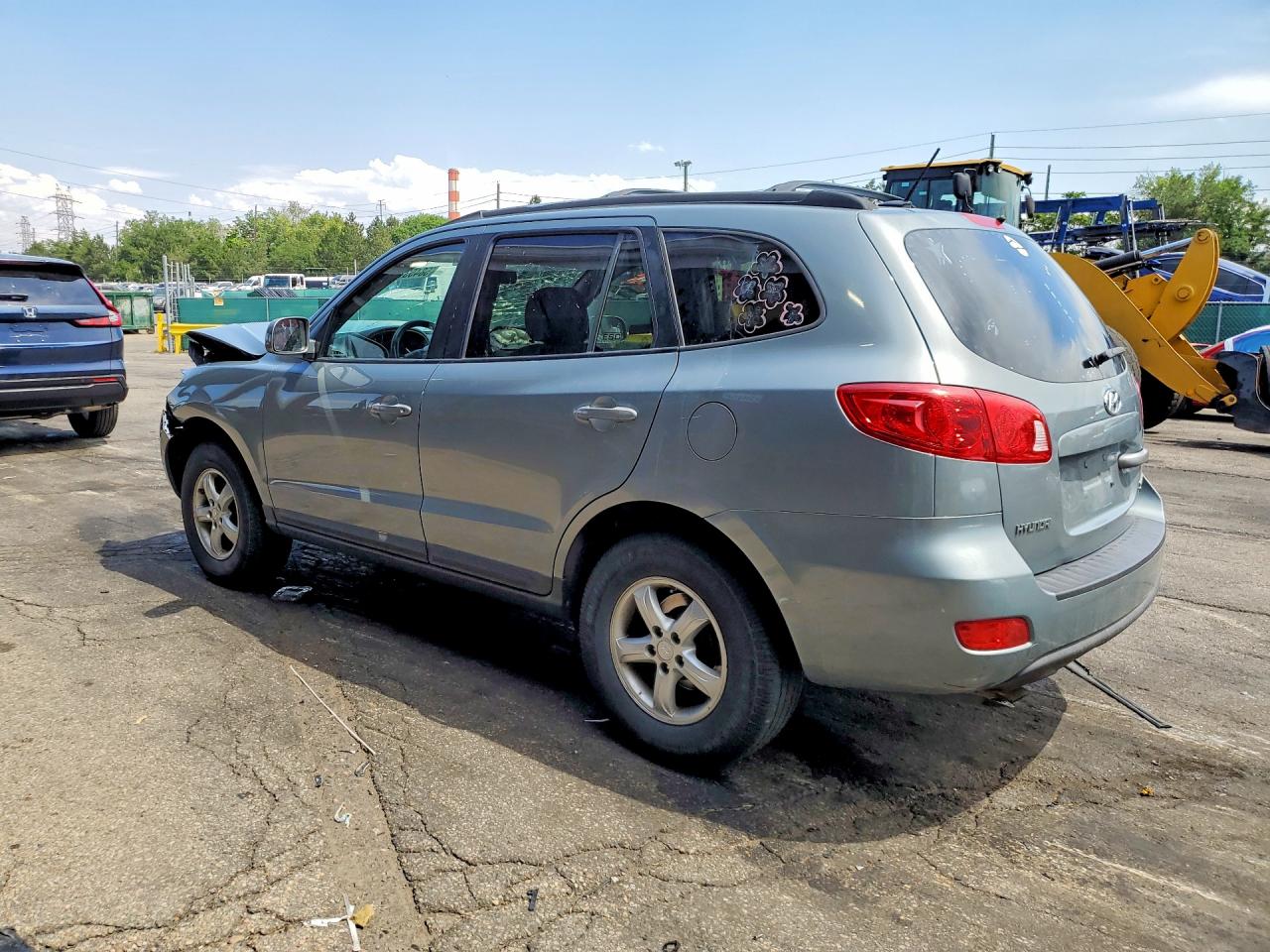 2008 Hyundai Santa Fe Gls Gray vin: 5NMSG73D18H182105
