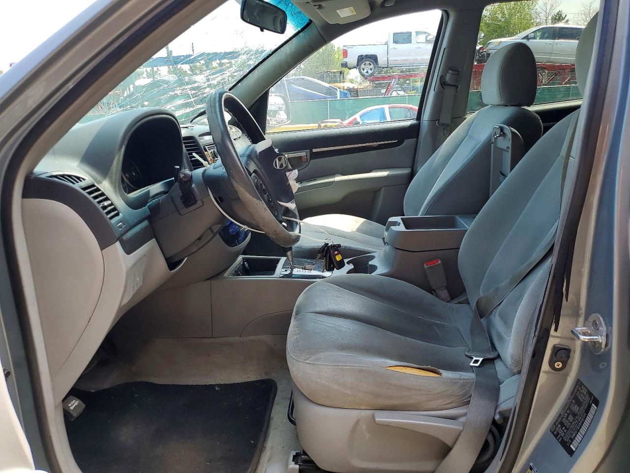 2008 Hyundai Santa Fe Gls Gray vin: 5NMSG73D18H182105