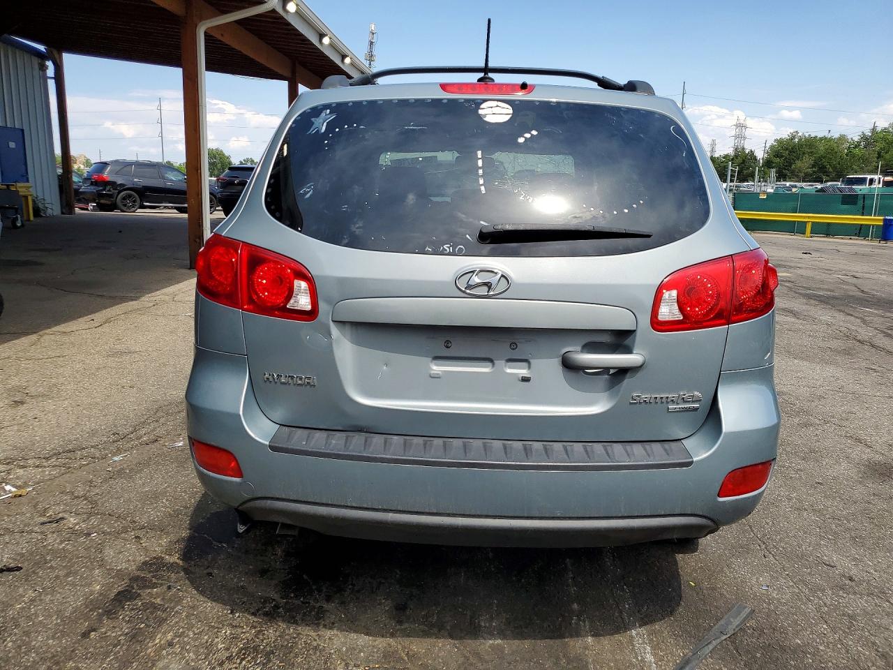 2008 Hyundai Santa Fe Gls Gray vin: 5NMSG73D18H182105
