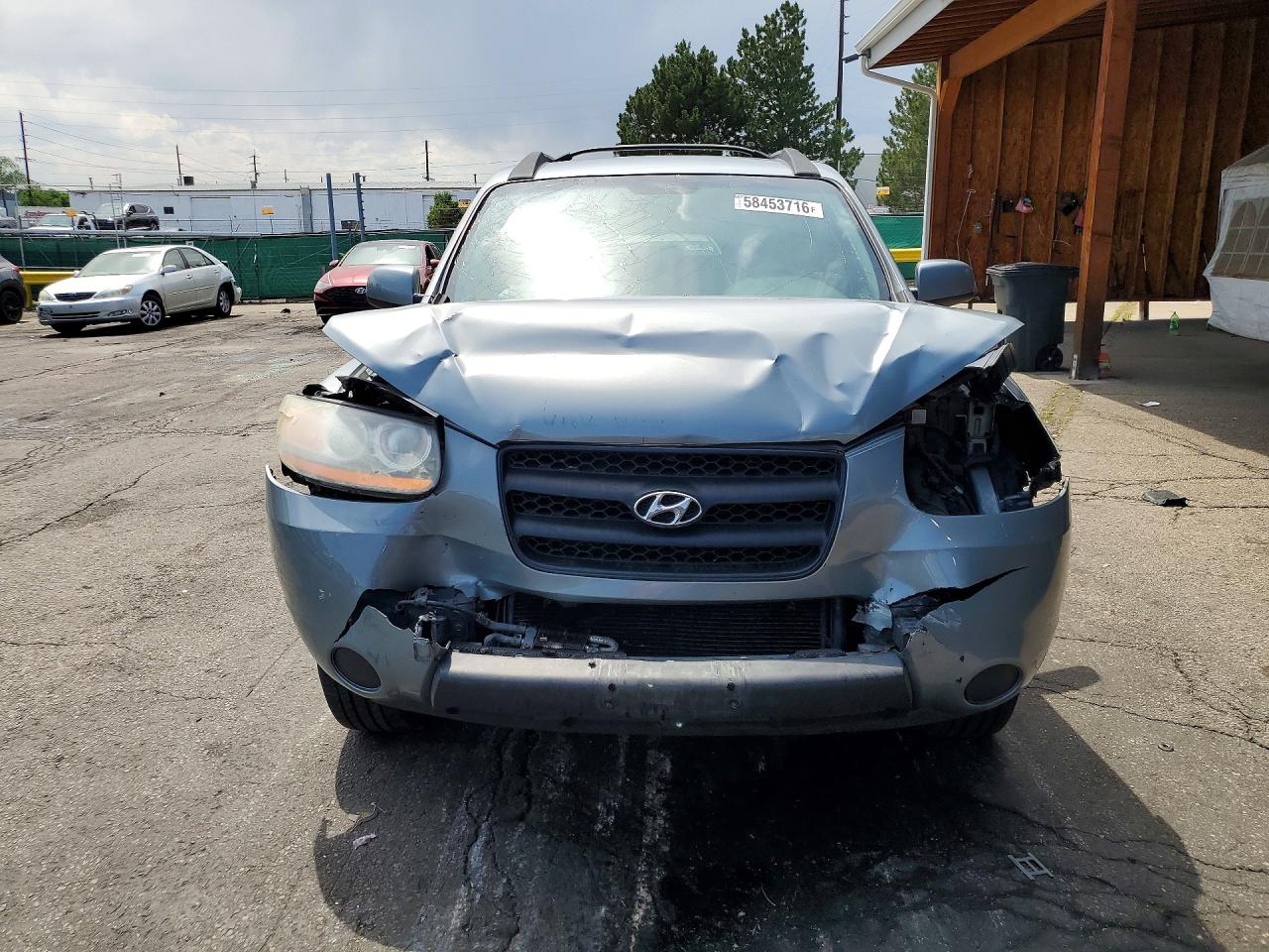 2008 Hyundai Santa Fe Gls Gray vin: 5NMSG73D18H182105