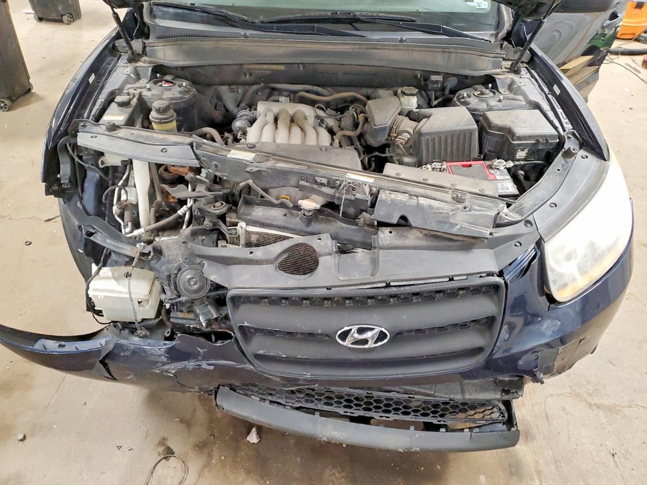 2009 Hyundai Santa Fe Gls Blue vin: 5NMSG73D19H275952