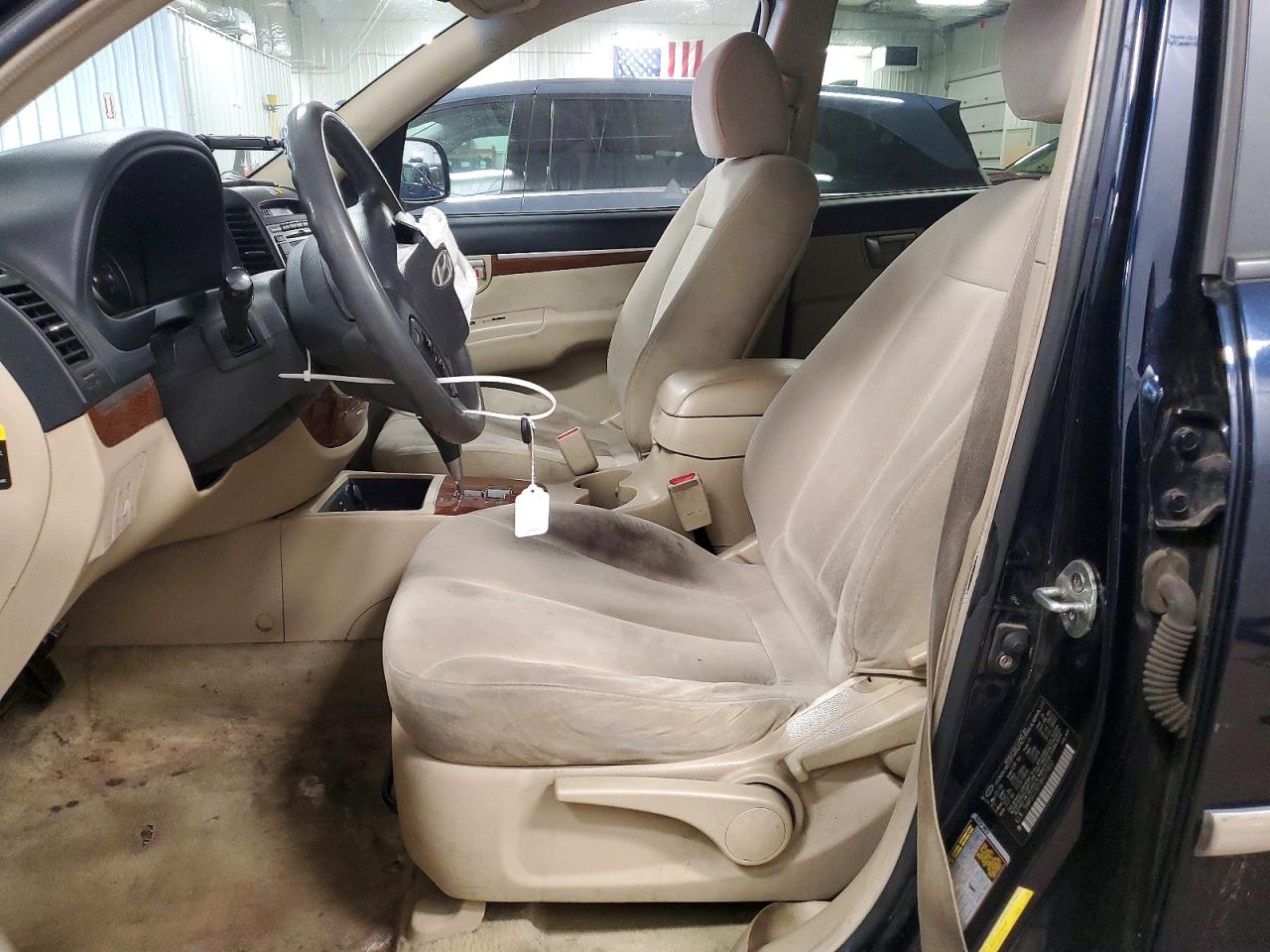 2009 Hyundai Santa Fe Gls Blue vin: 5NMSG73D19H275952