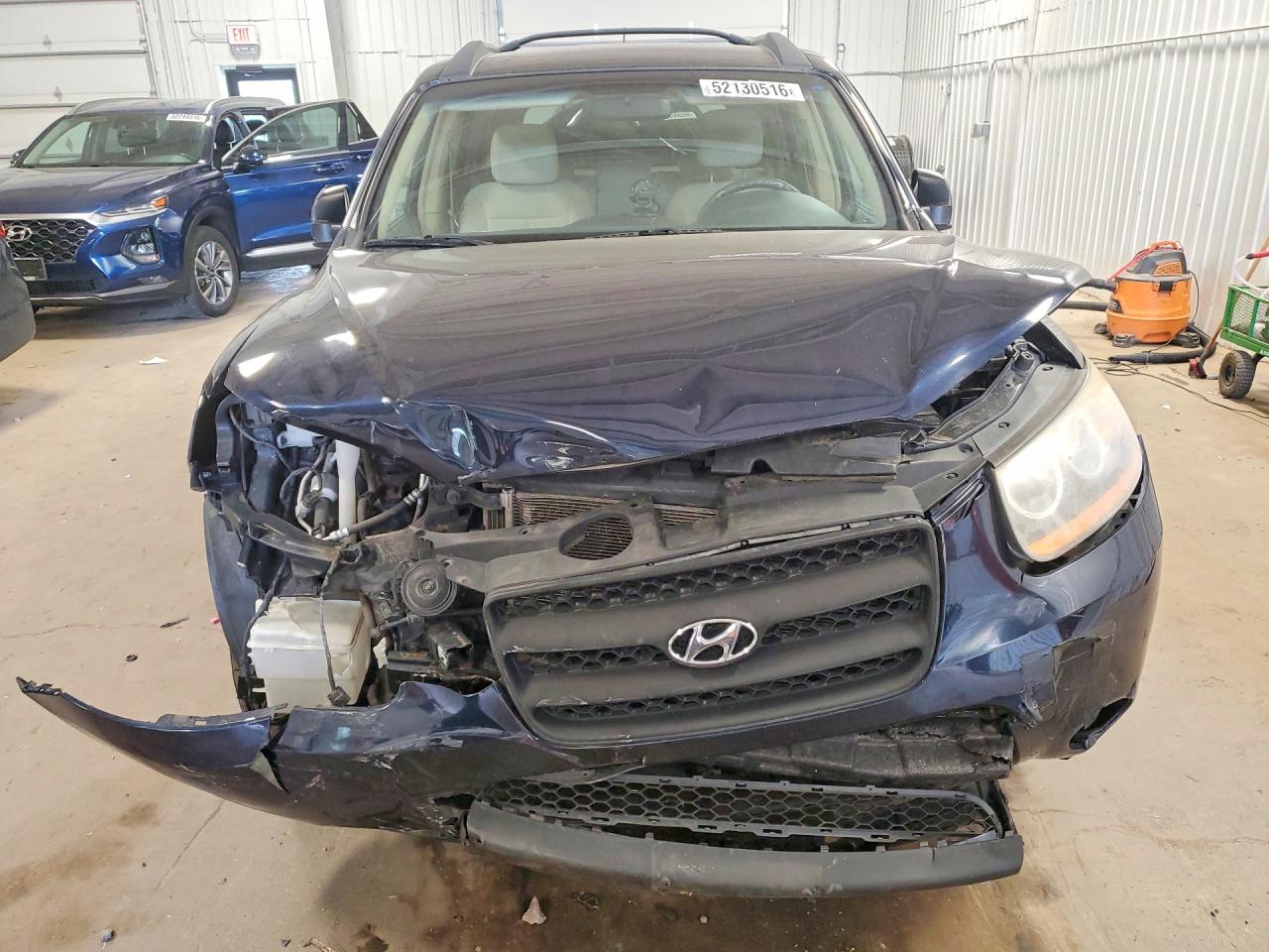 2009 Hyundai Santa Fe Gls Blue vin: 5NMSG73D19H275952