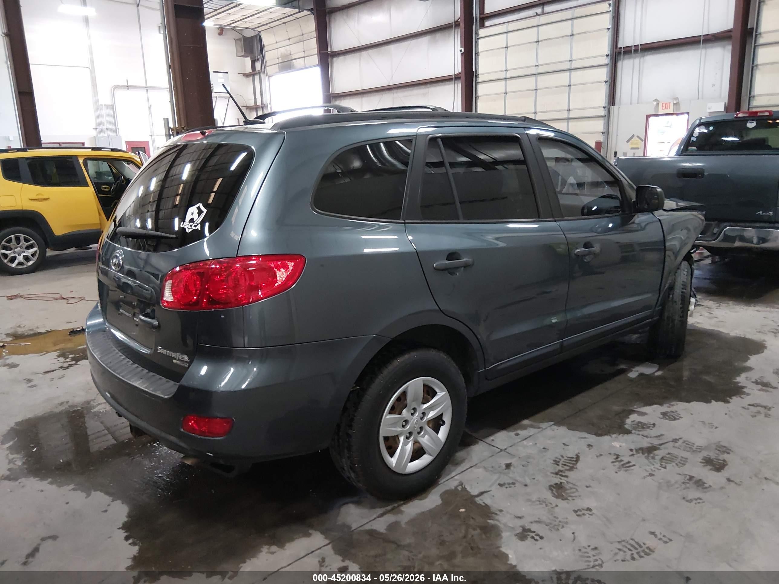 2009 Hyundai Santa Fe Gls Blue vin: 5NMSG73D19H281444