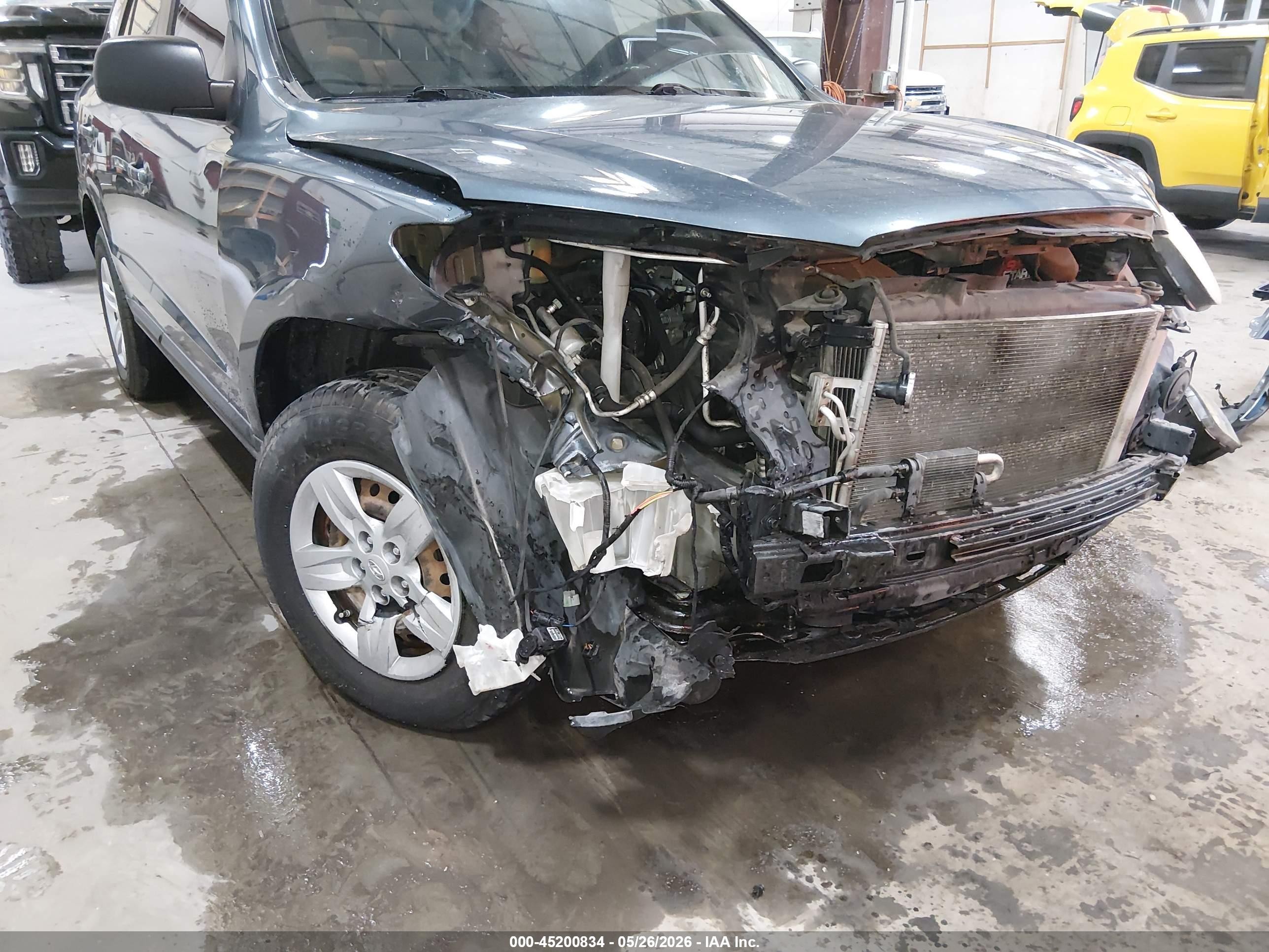 2009 Hyundai Santa Fe Gls Blue vin: 5NMSG73D19H281444