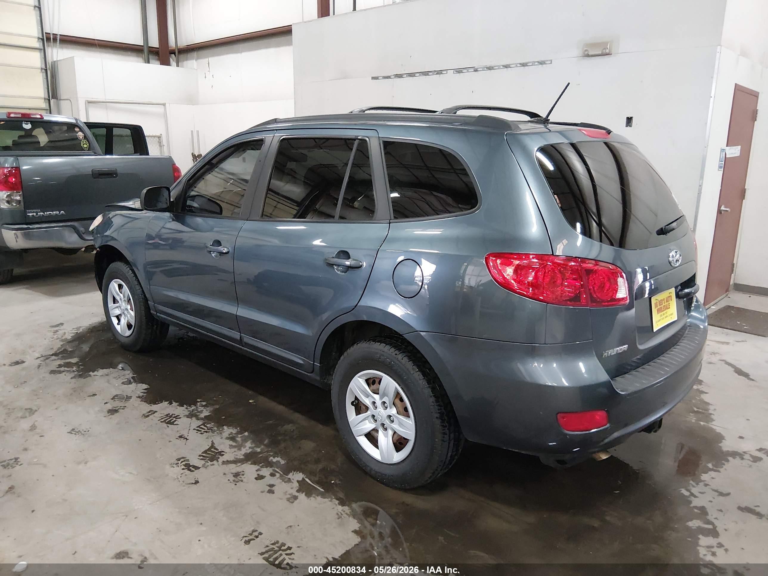 2009 Hyundai Santa Fe Gls Blue vin: 5NMSG73D19H281444