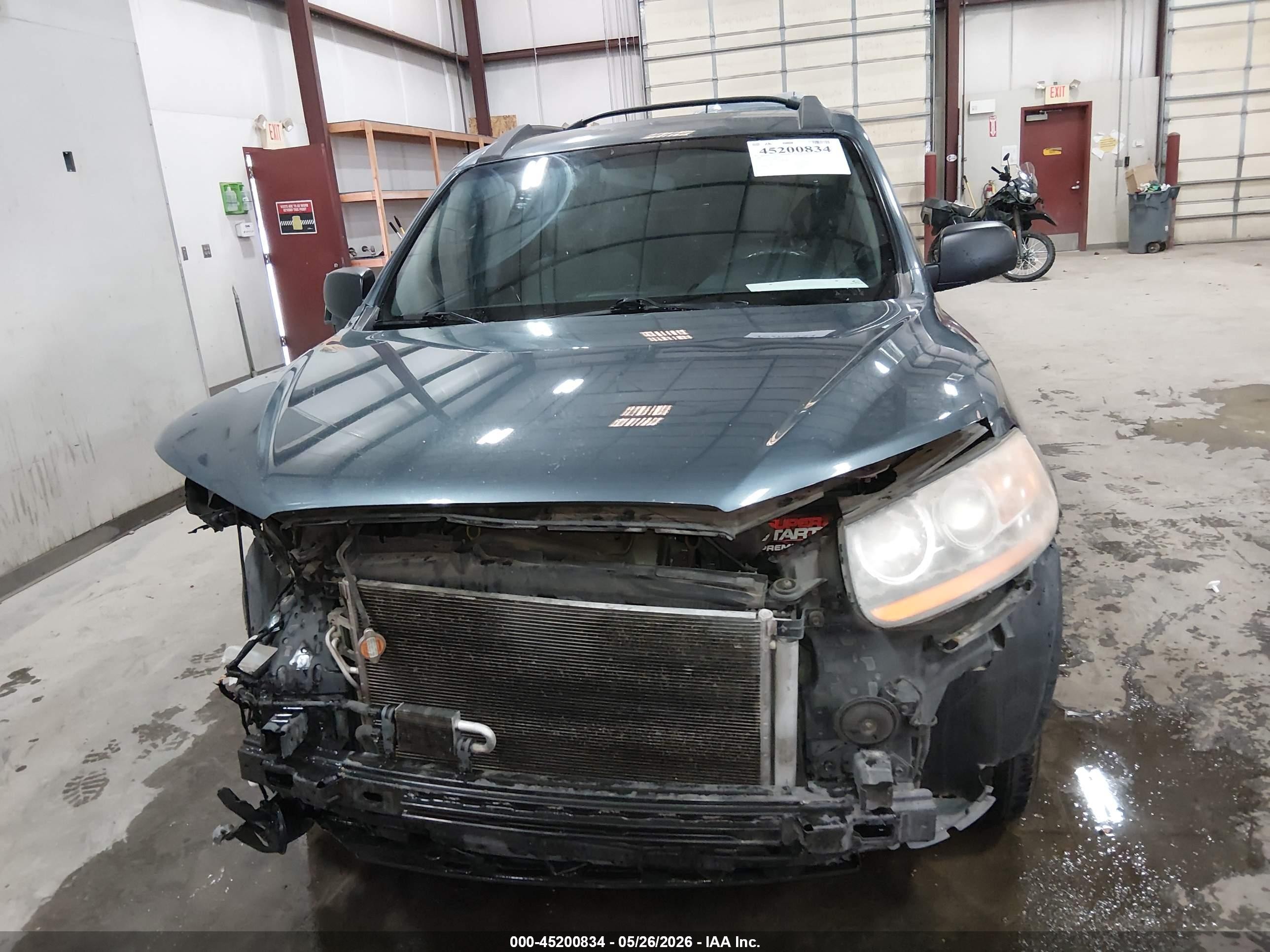 2009 Hyundai Santa Fe Gls Blue vin: 5NMSG73D19H281444