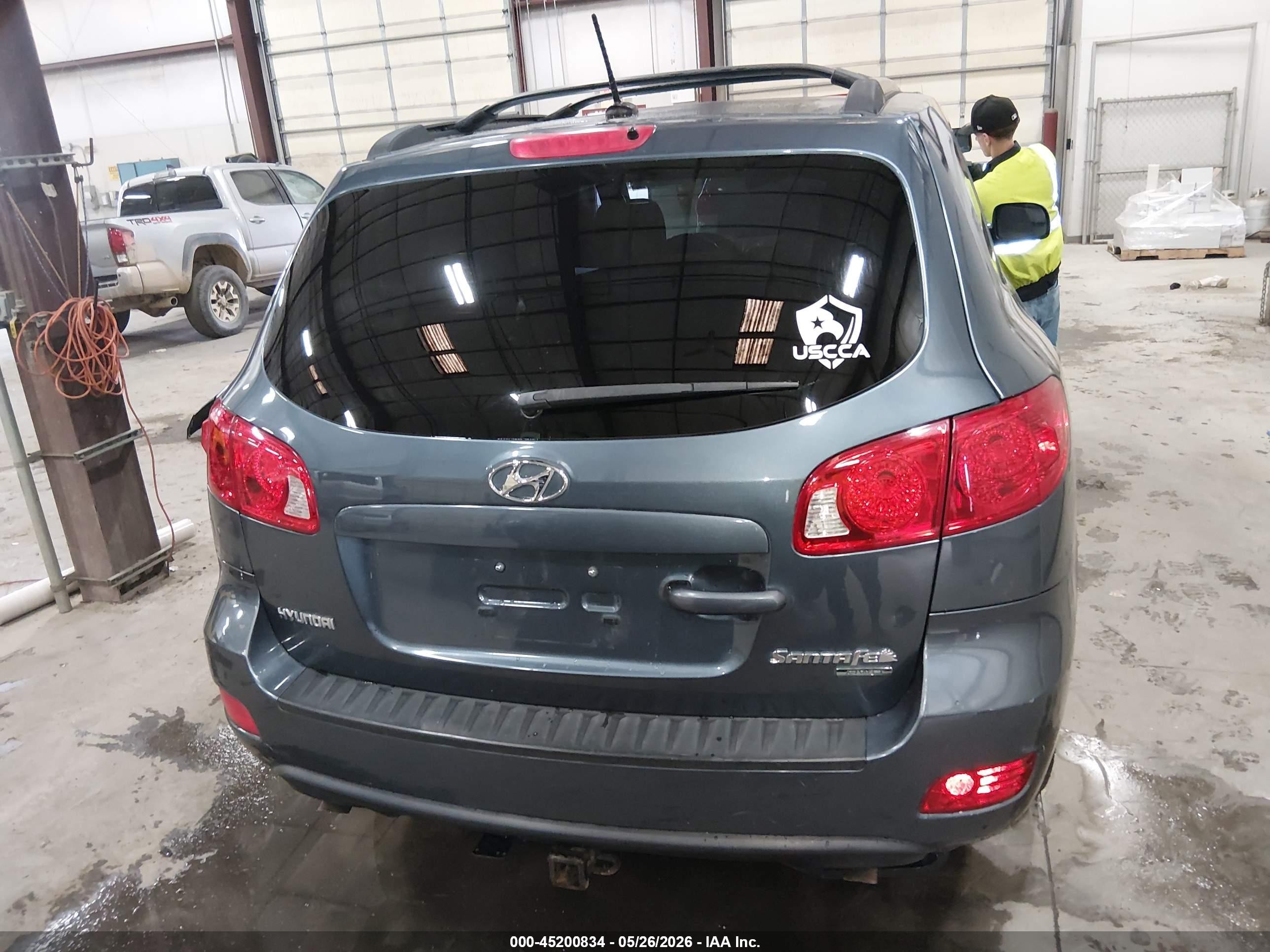2009 Hyundai Santa Fe Gls Blue vin: 5NMSG73D19H281444