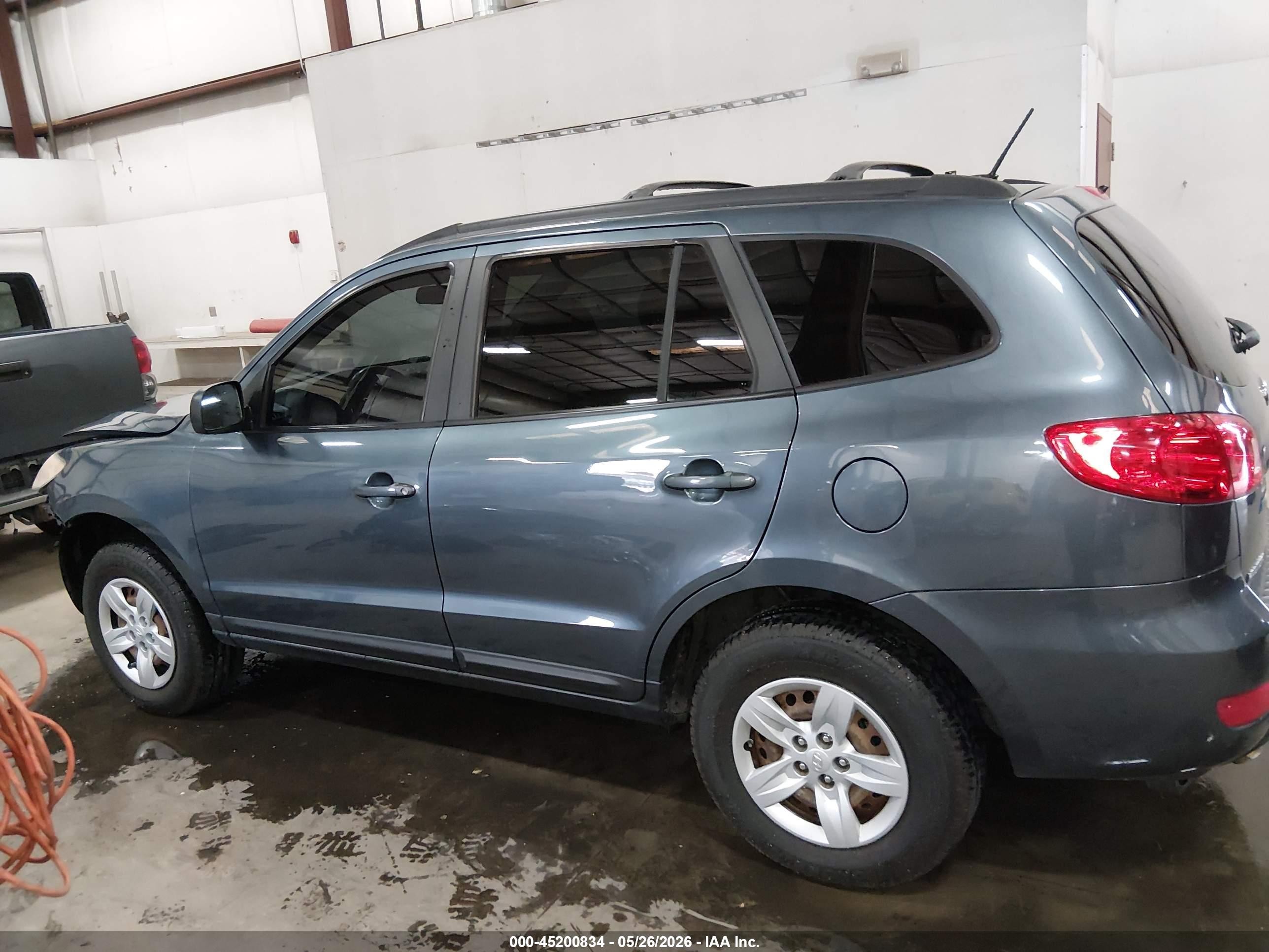 2009 Hyundai Santa Fe Gls Blue vin: 5NMSG73D19H281444