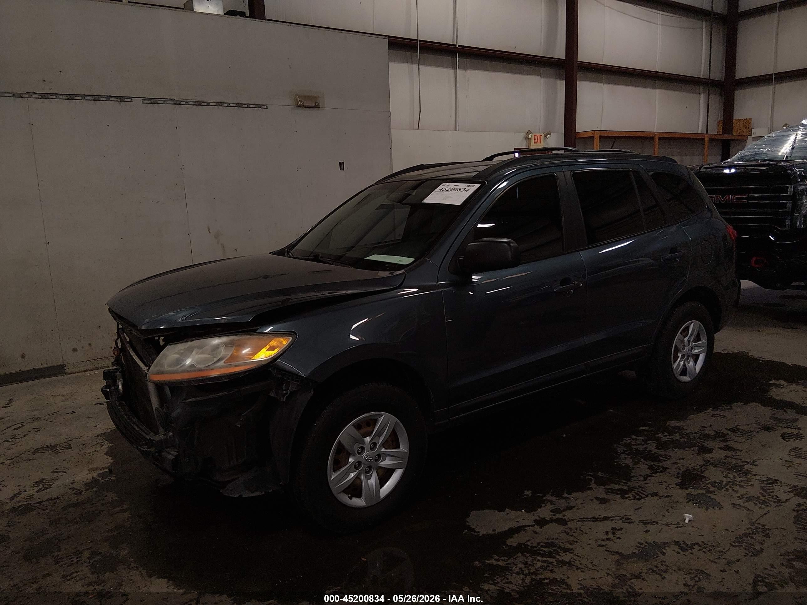 2009 Hyundai Santa Fe Gls Blue vin: 5NMSG73D19H281444