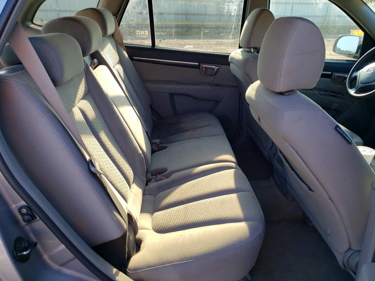 2007 Hyundai Santa Fe Gls Silver vin: 5NMSG73D27H050131