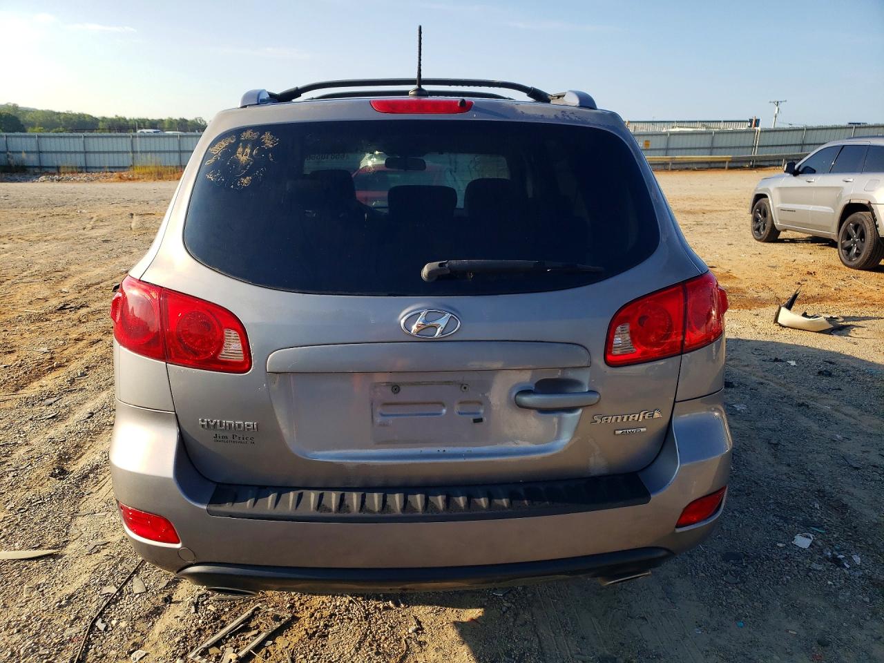 2007 Hyundai Santa Fe Gls Silver vin: 5NMSG73D27H050131