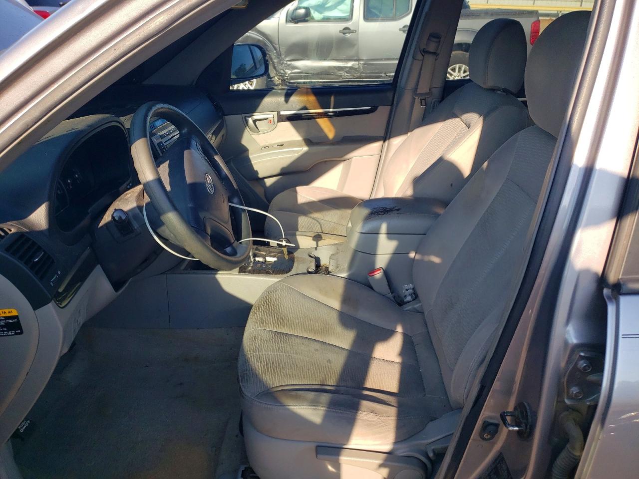 2007 Hyundai Santa Fe Gls Silver vin: 5NMSG73D27H050131