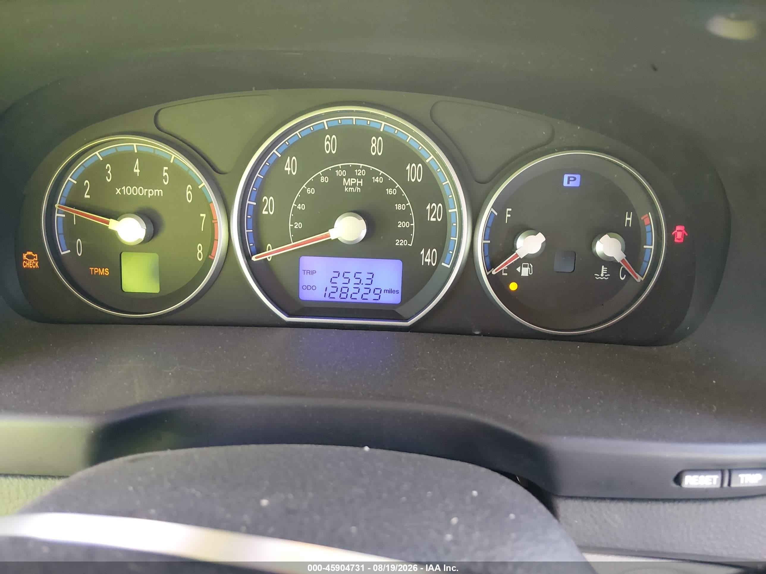 2008 Hyundai Santa Fe Gls White vin: 5NMSG73D28H152028