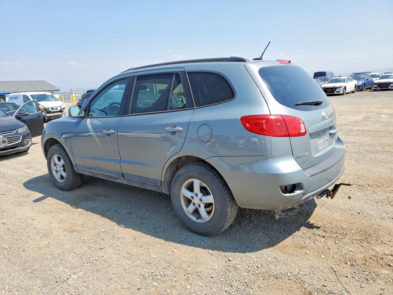 2008 Hyundai Santa Fe Gls Gray vin: 5NMSG73D28H154894
