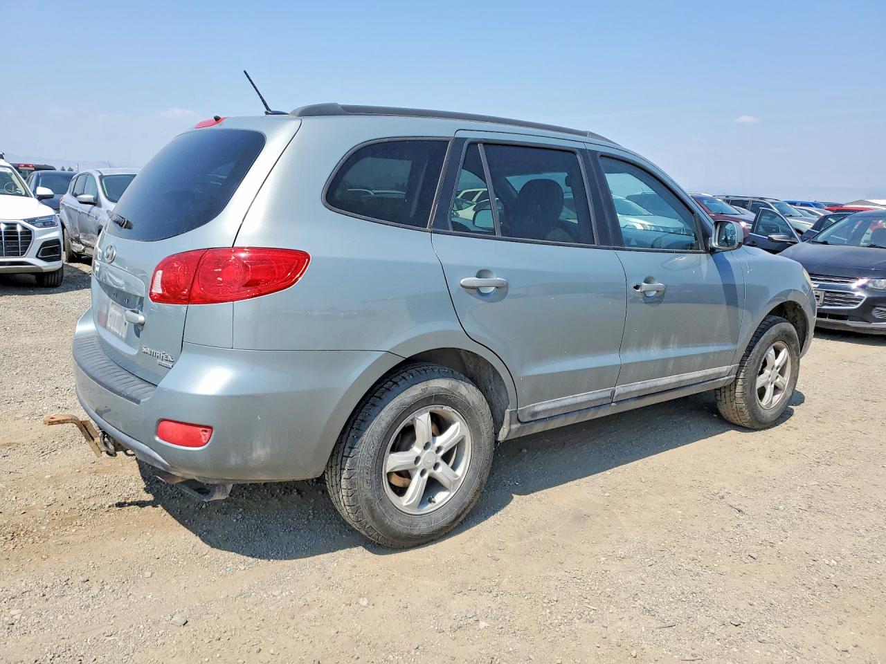2008 Hyundai Santa Fe Gls Gray vin: 5NMSG73D28H154894