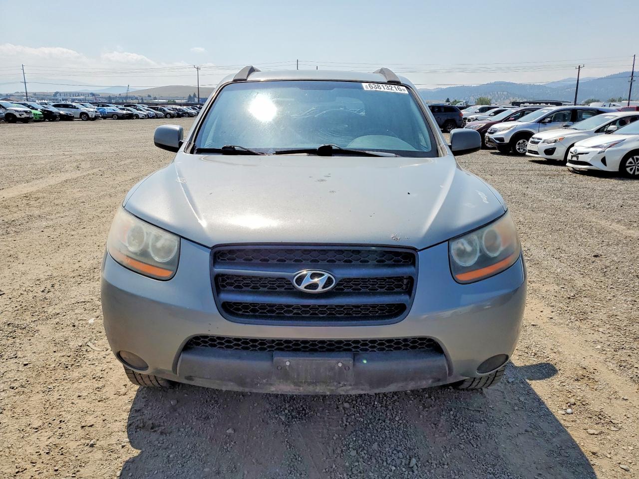 2008 Hyundai Santa Fe Gls Gray vin: 5NMSG73D28H154894