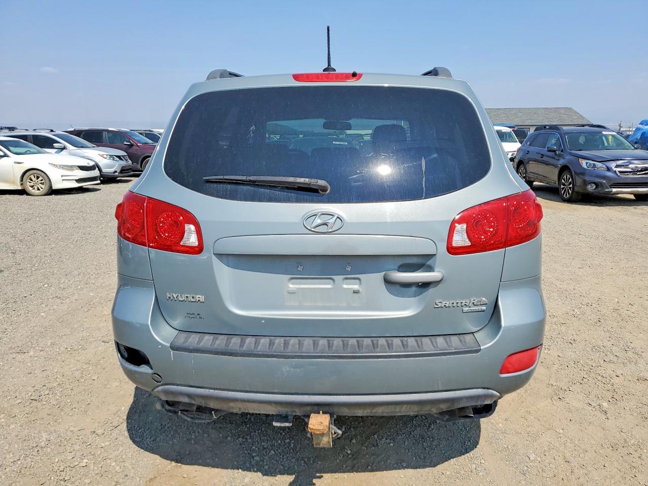 2008 Hyundai Santa Fe Gls Gray vin: 5NMSG73D28H154894