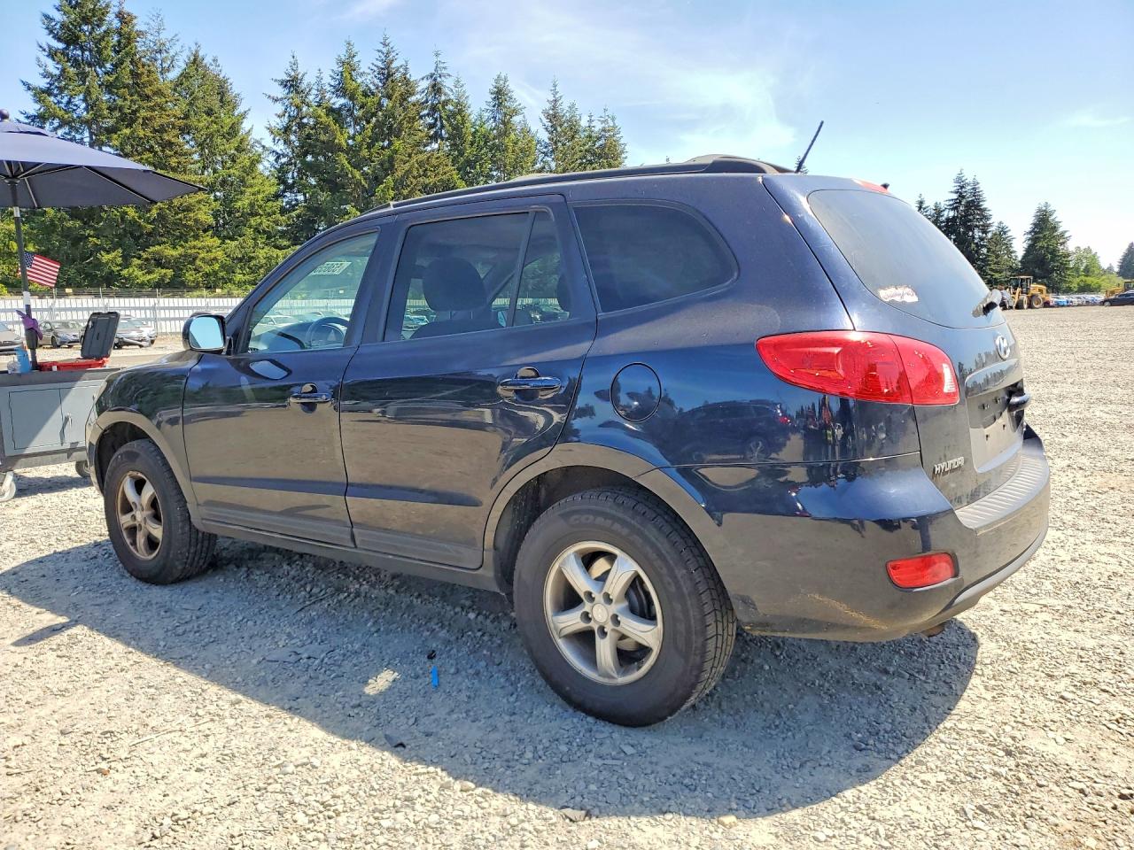2008 Hyundai Santa Fe Gls Blue vin: 5NMSG73D28H181240