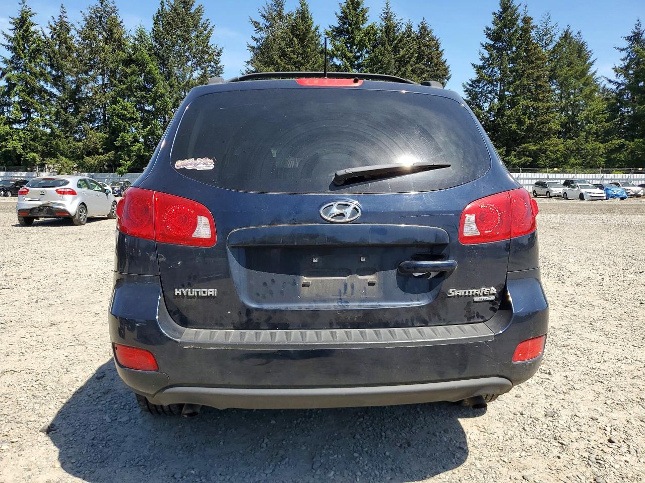 2008 Hyundai Santa Fe Gls Blue vin: 5NMSG73D28H181240