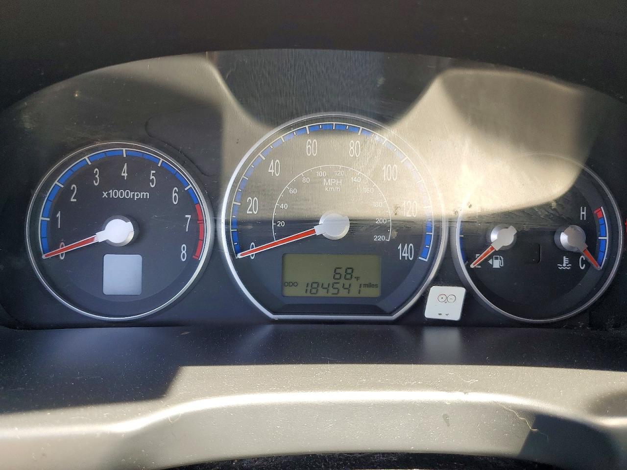 2008 Hyundai Santa Fe Gls Blue vin: 5NMSG73D28H181240