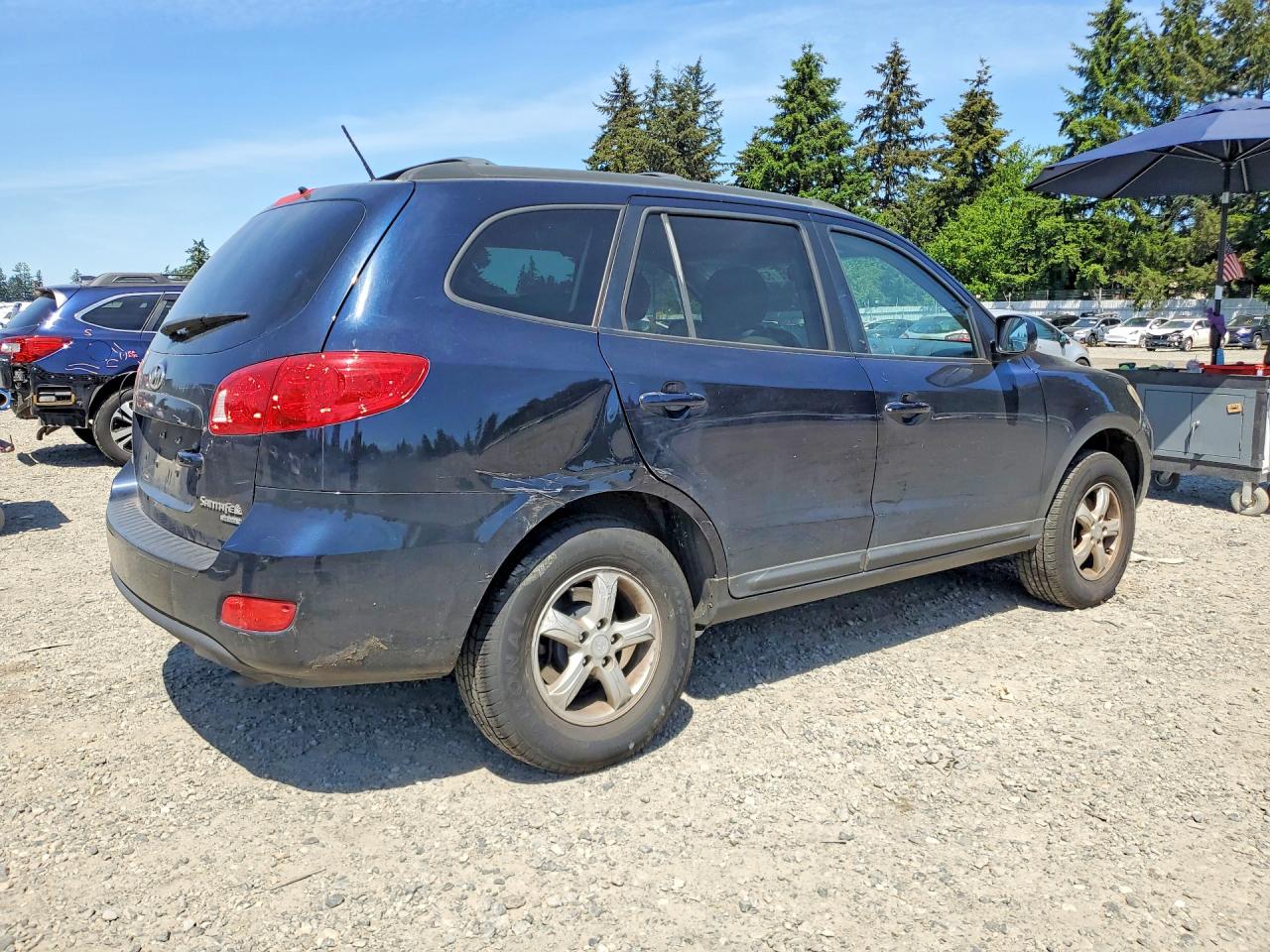 2008 Hyundai Santa Fe Gls Blue vin: 5NMSG73D28H181240