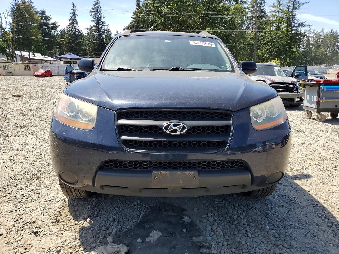 2008 Hyundai Santa Fe Gls Blue vin: 5NMSG73D28H181240