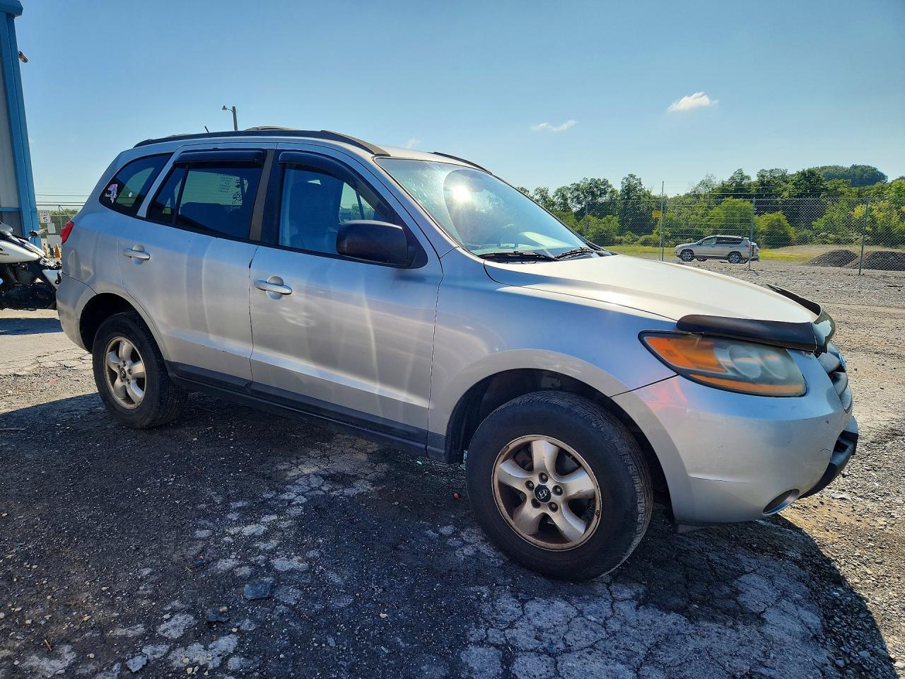 2009 Hyundai Santa Fe Gls Silver vin: 5NMSG73D29H279704