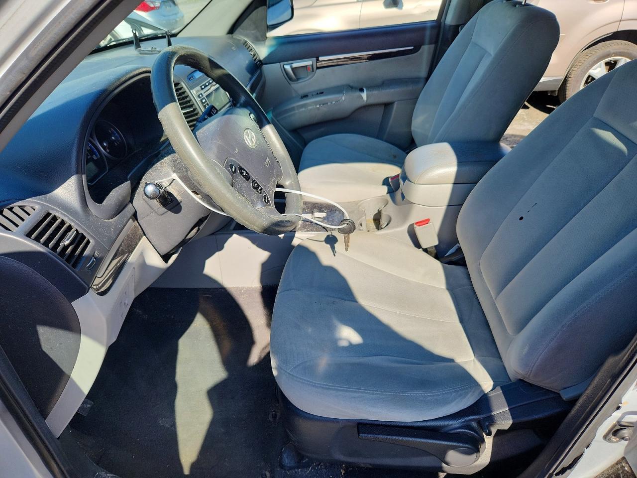 2009 Hyundai Santa Fe Gls Silver vin: 5NMSG73D29H279704