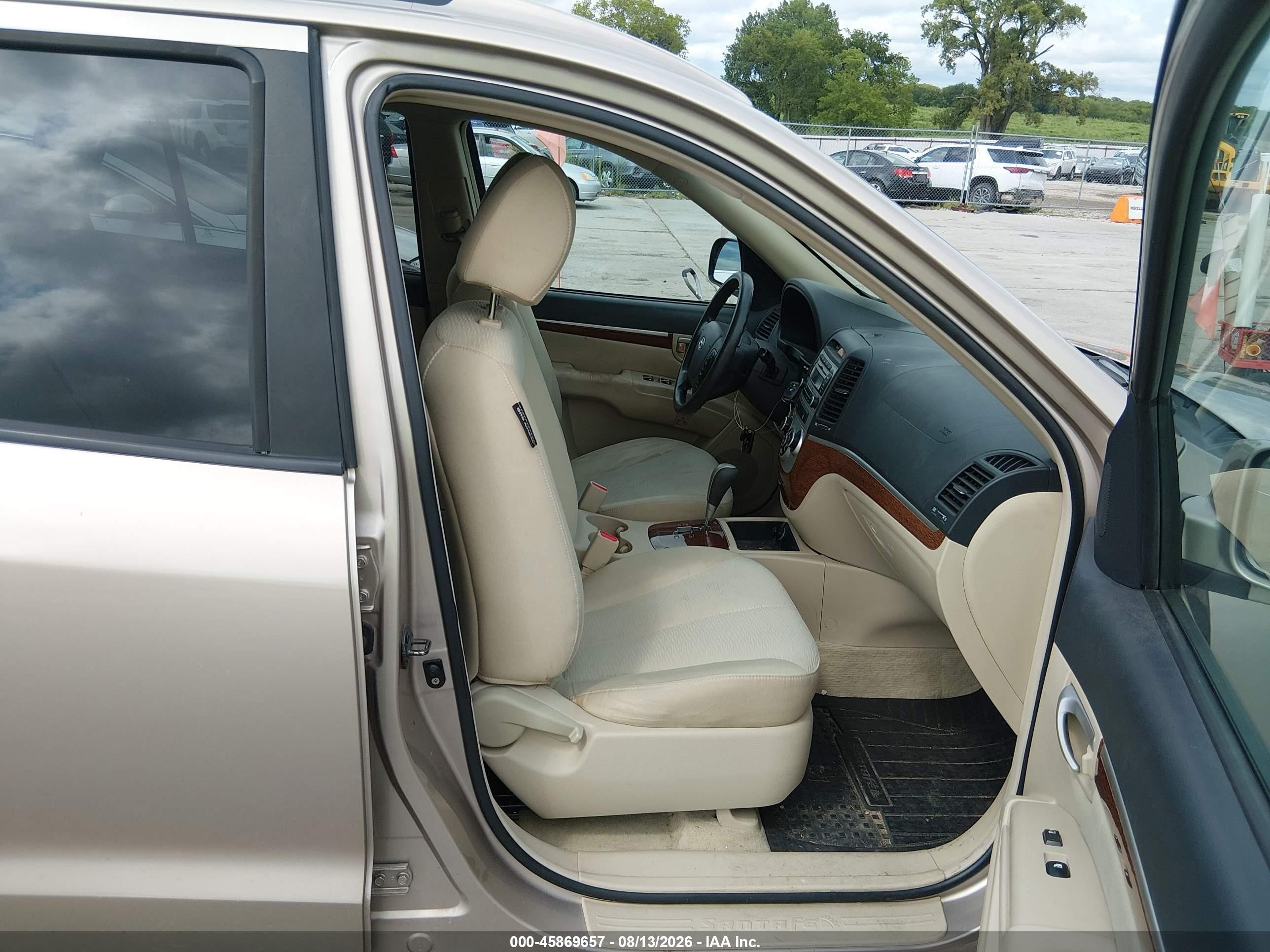 2007 Hyundai Santa Fe Gls Gold vin: 5NMSG73D37H063941
