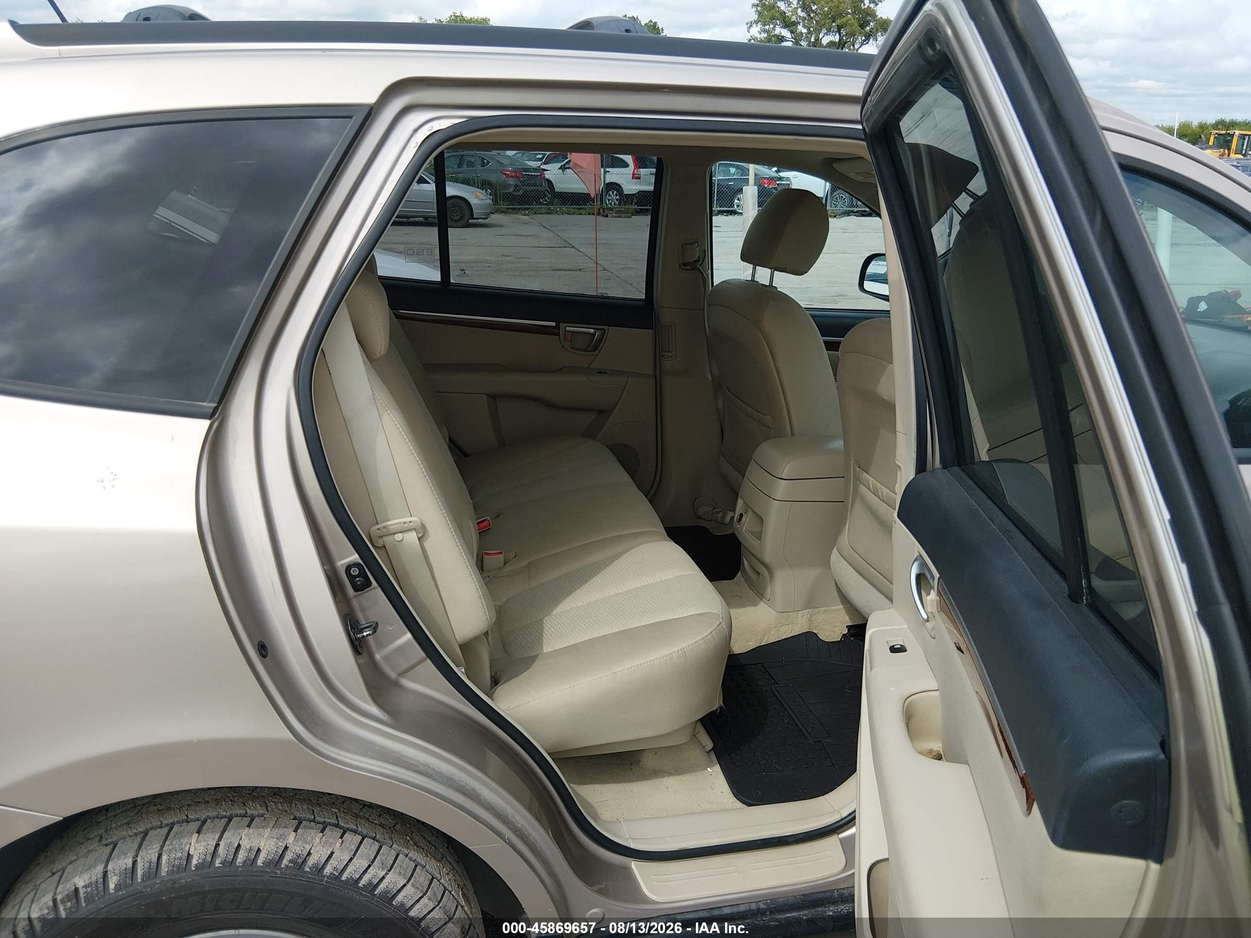 2007 Hyundai Santa Fe Gls Gold vin: 5NMSG73D37H063941