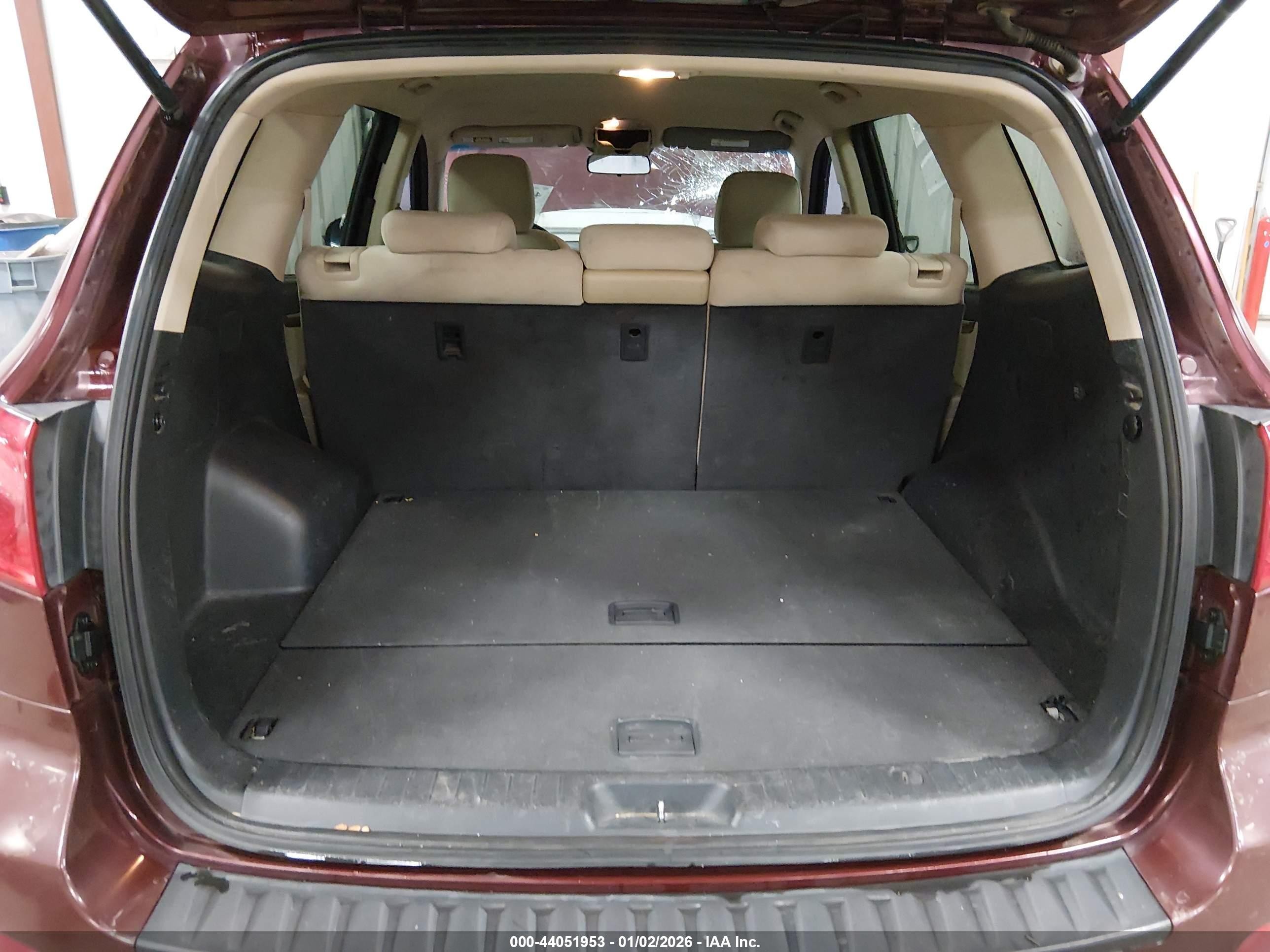2008 Hyundai Santa Fe Gls Maroon vin: 5NMSG73D38H189895
