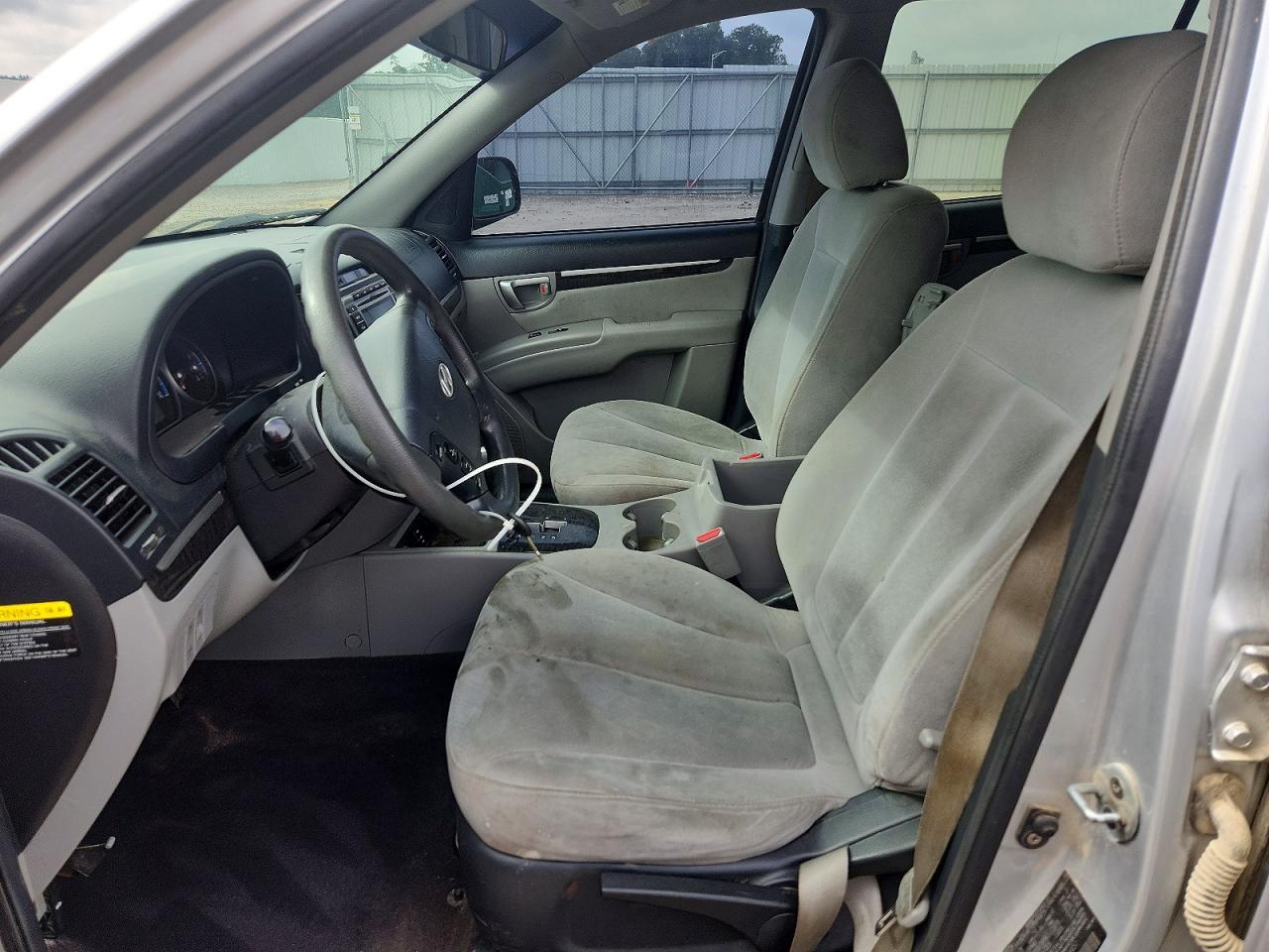 2009 Hyundai Santa Fe Gls Silver vin: 5NMSG73D39H256657