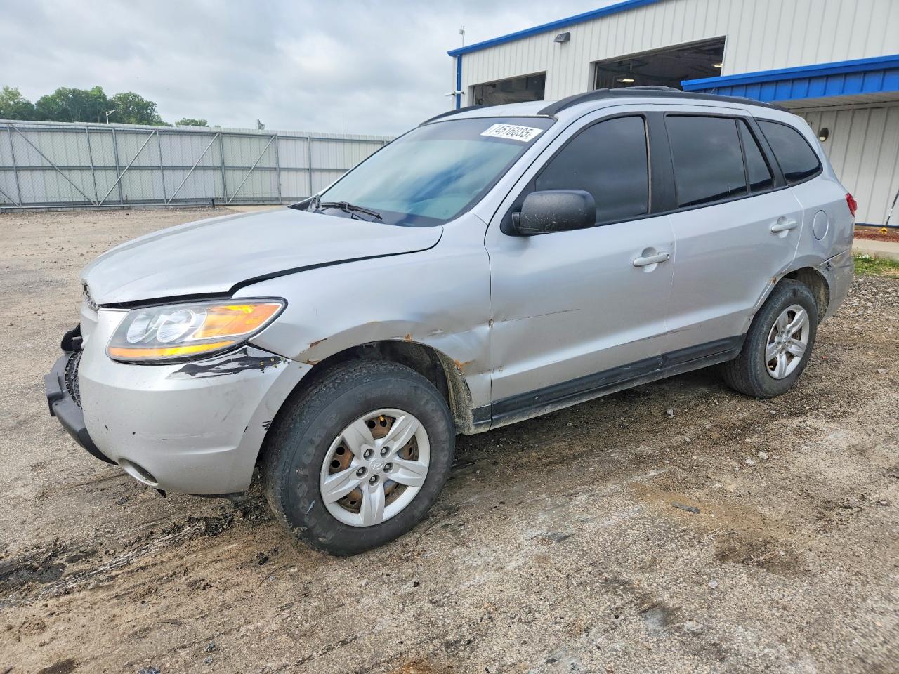 2009 Hyundai Santa Fe Gls Серебряный vin: 5NMSG73D39H256657